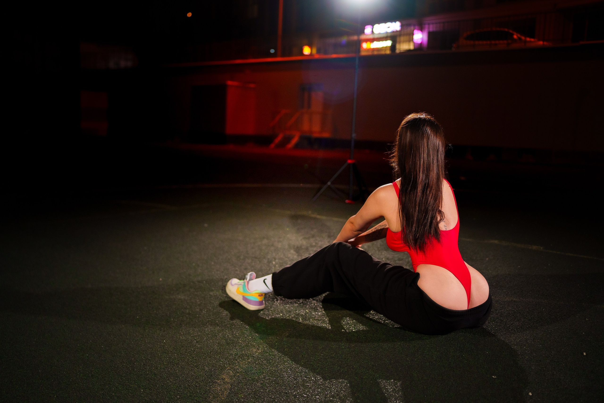 Ночной баскетбол с Вазирой 🏀. Фотограф Андрей Чеботок (Белгород, Курск, Воронеж, Старый Оскол)