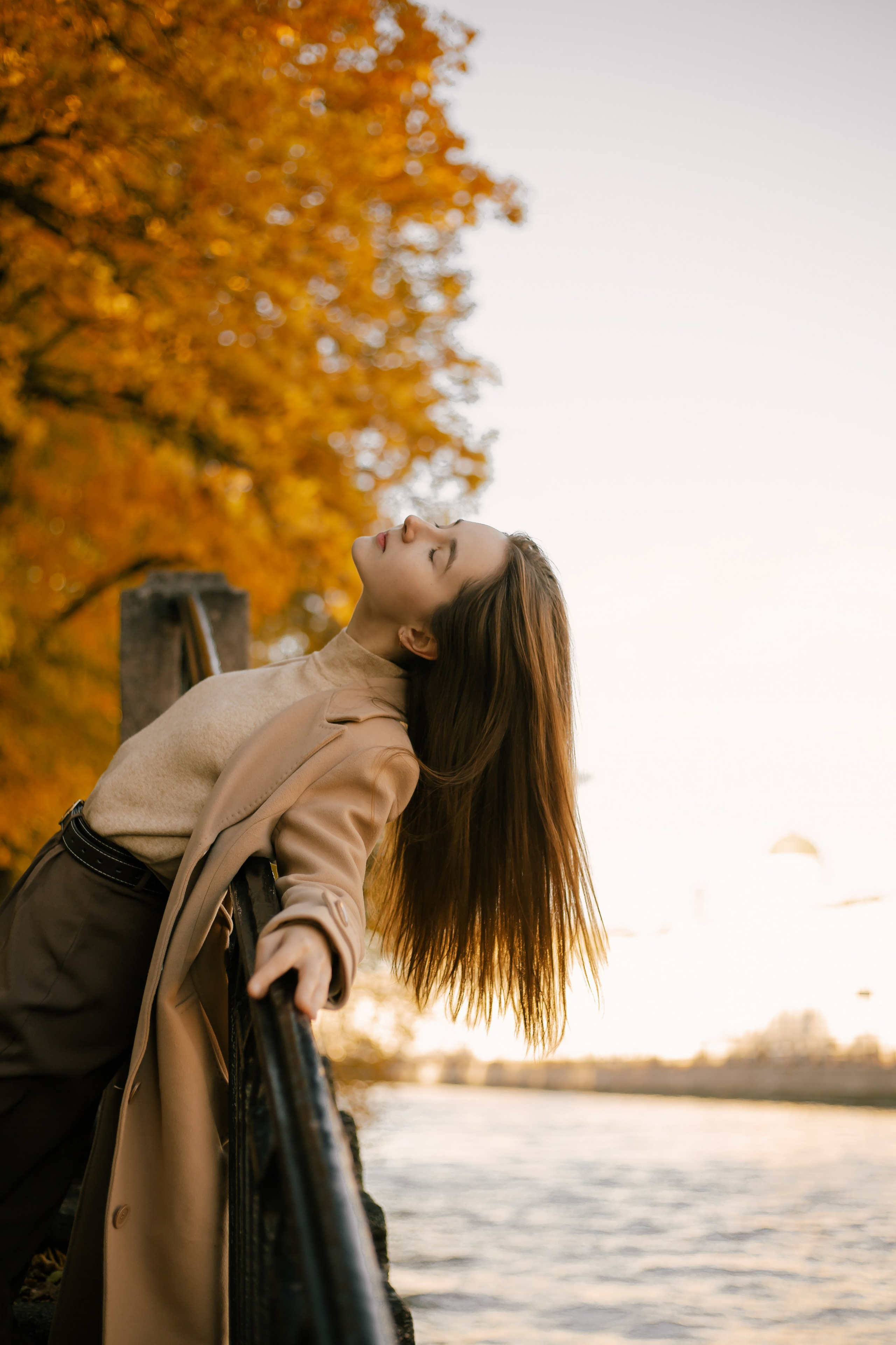 Осенью в Летнем саду. Свадебный и женский фотограф в Санкт-Петербурге Муртеева Екатерина