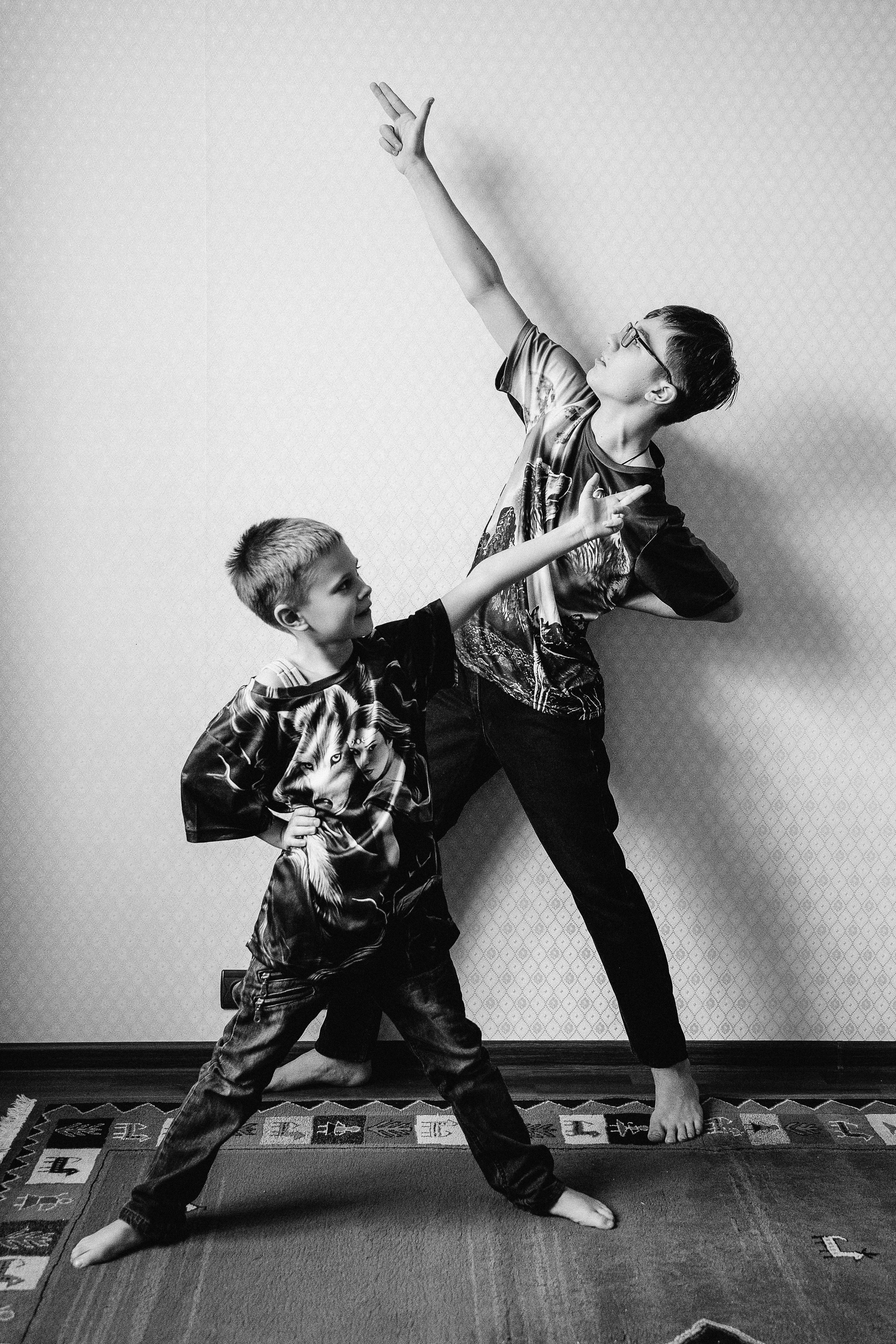 Саша, Тим и Митя. Фотограф Алла Быкова