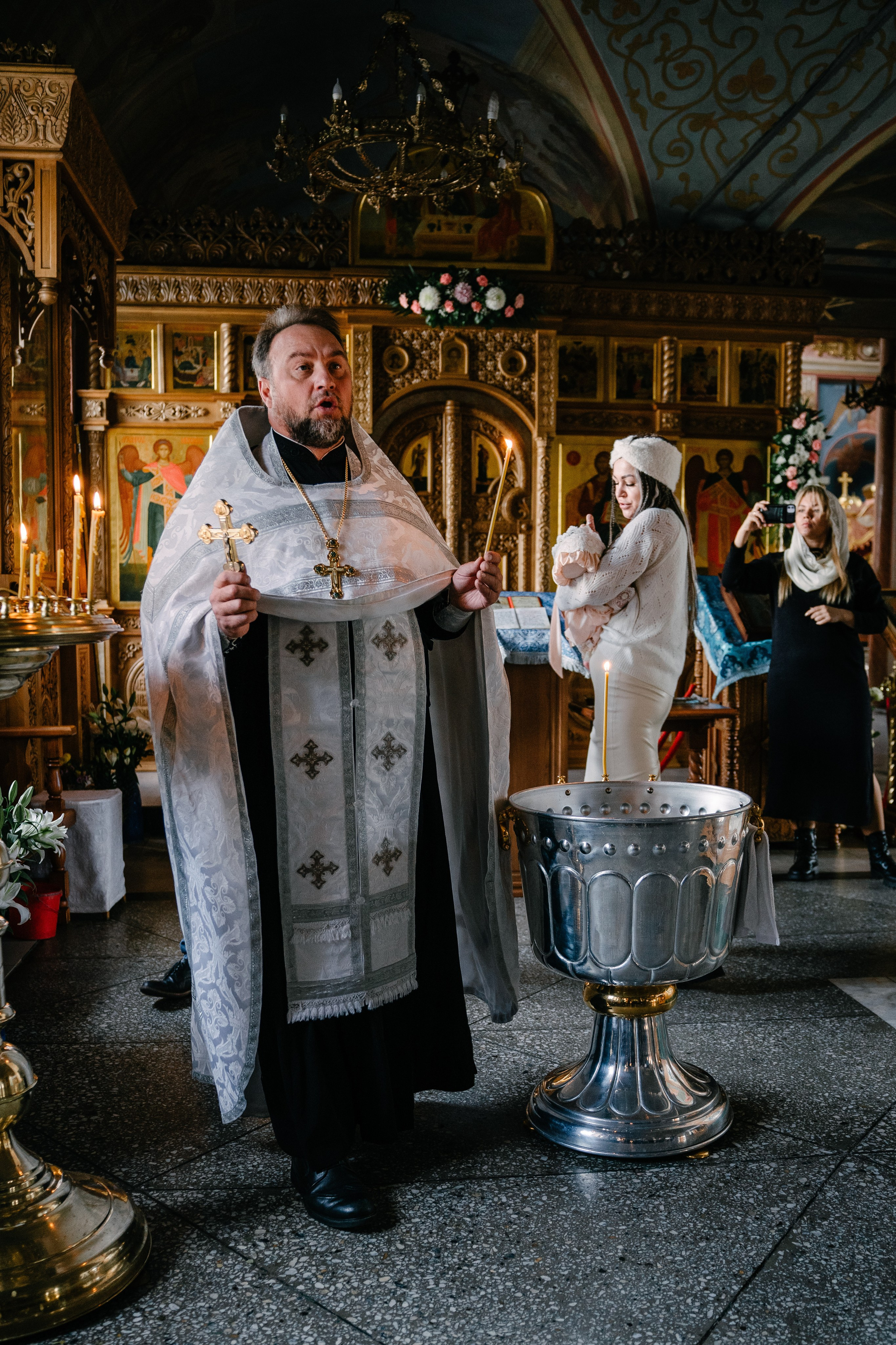 Крещение Софии. Свадебный и семейный фотограф в Воронеже Анастасия Бойко
