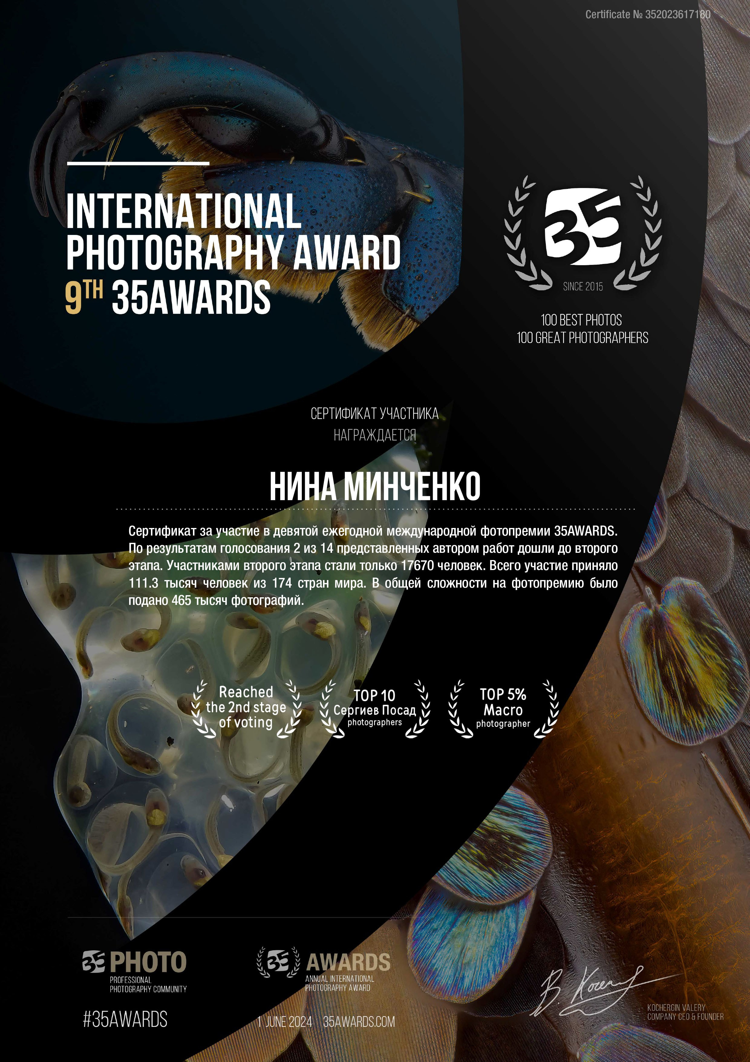 Мои достижения. Обо всём