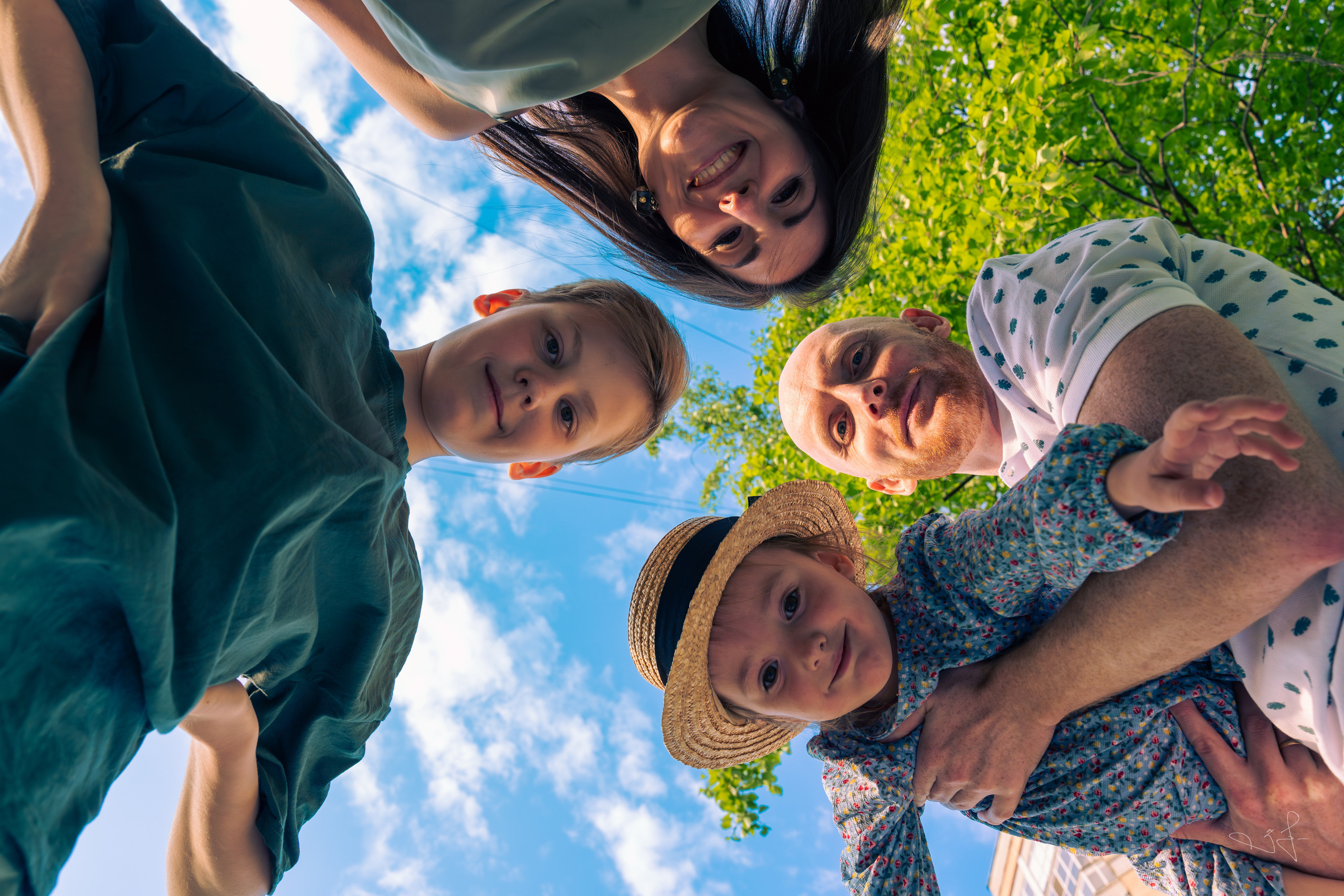 Семейная фотосессия с семьей Угольниковых. Фотограф Яна Снежная г. Пермь