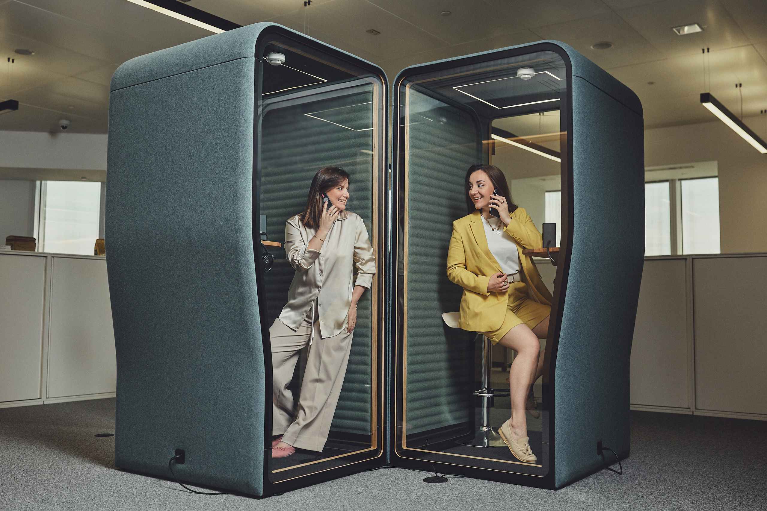 Съёмка в офисе Japan Tobacco International