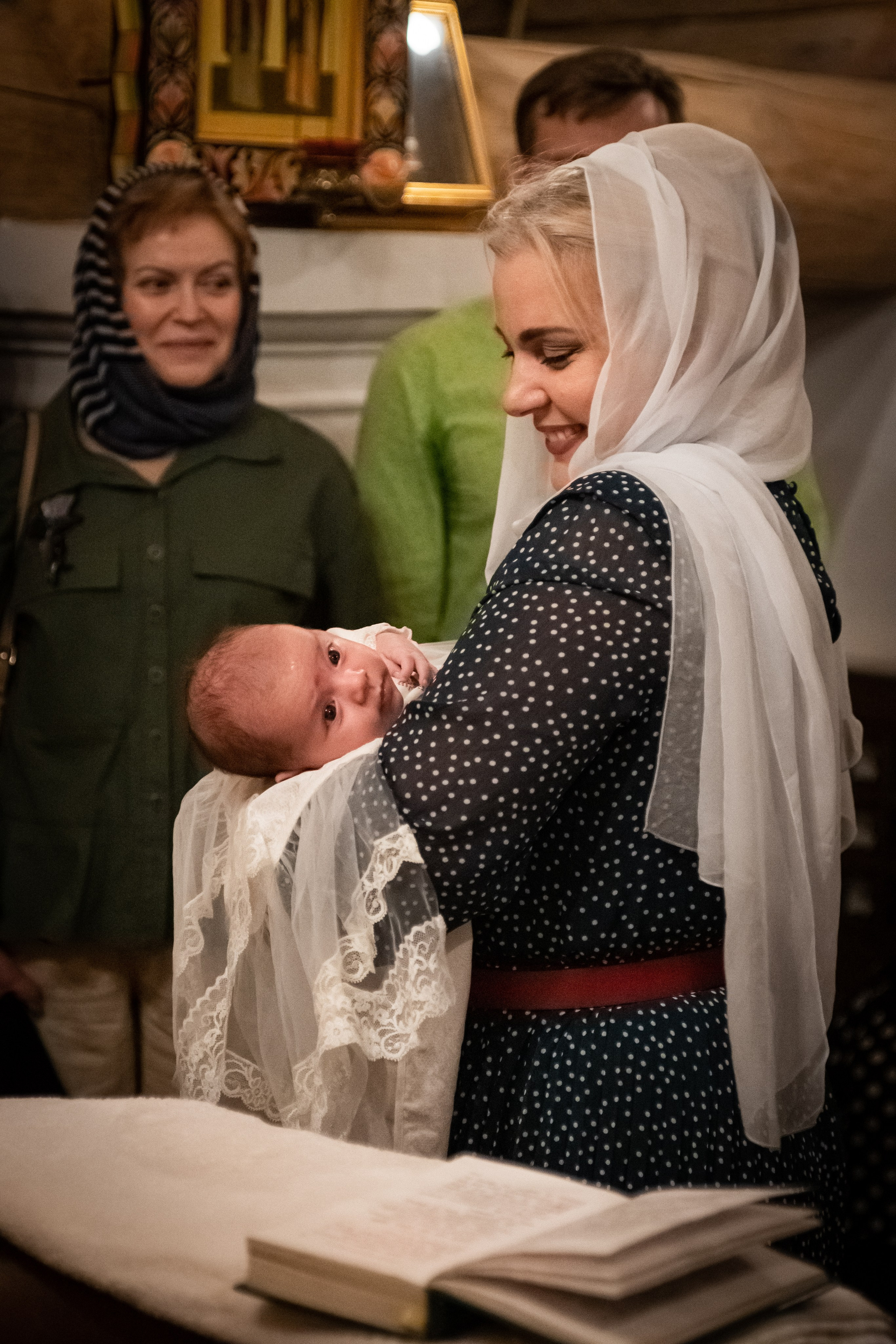 Крещение. Семейный и детский фотограф в Москве Евгения Миронова