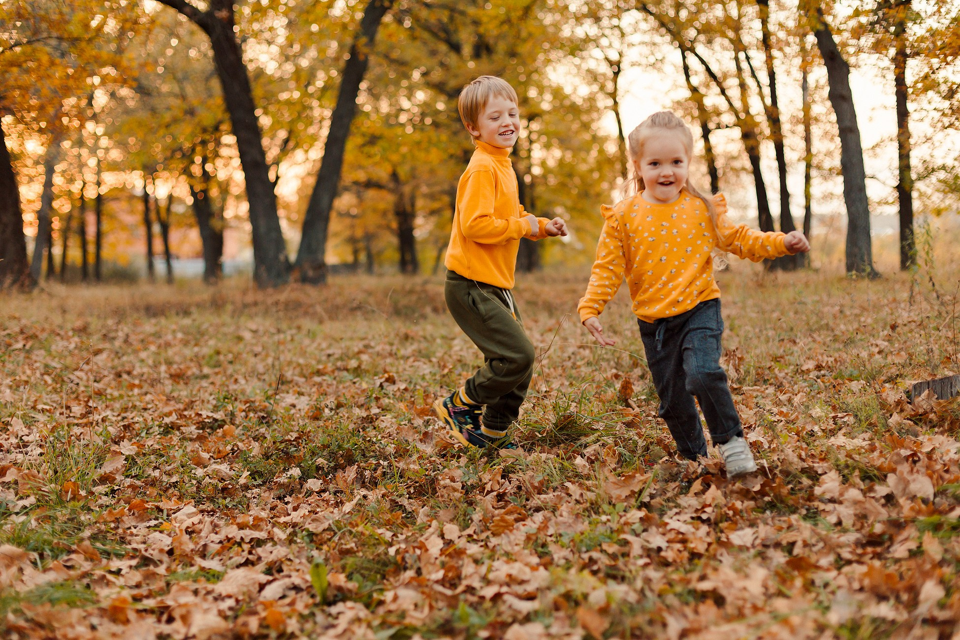 Осень в лесу. Семейный фотограф в Пензе Мария Левина