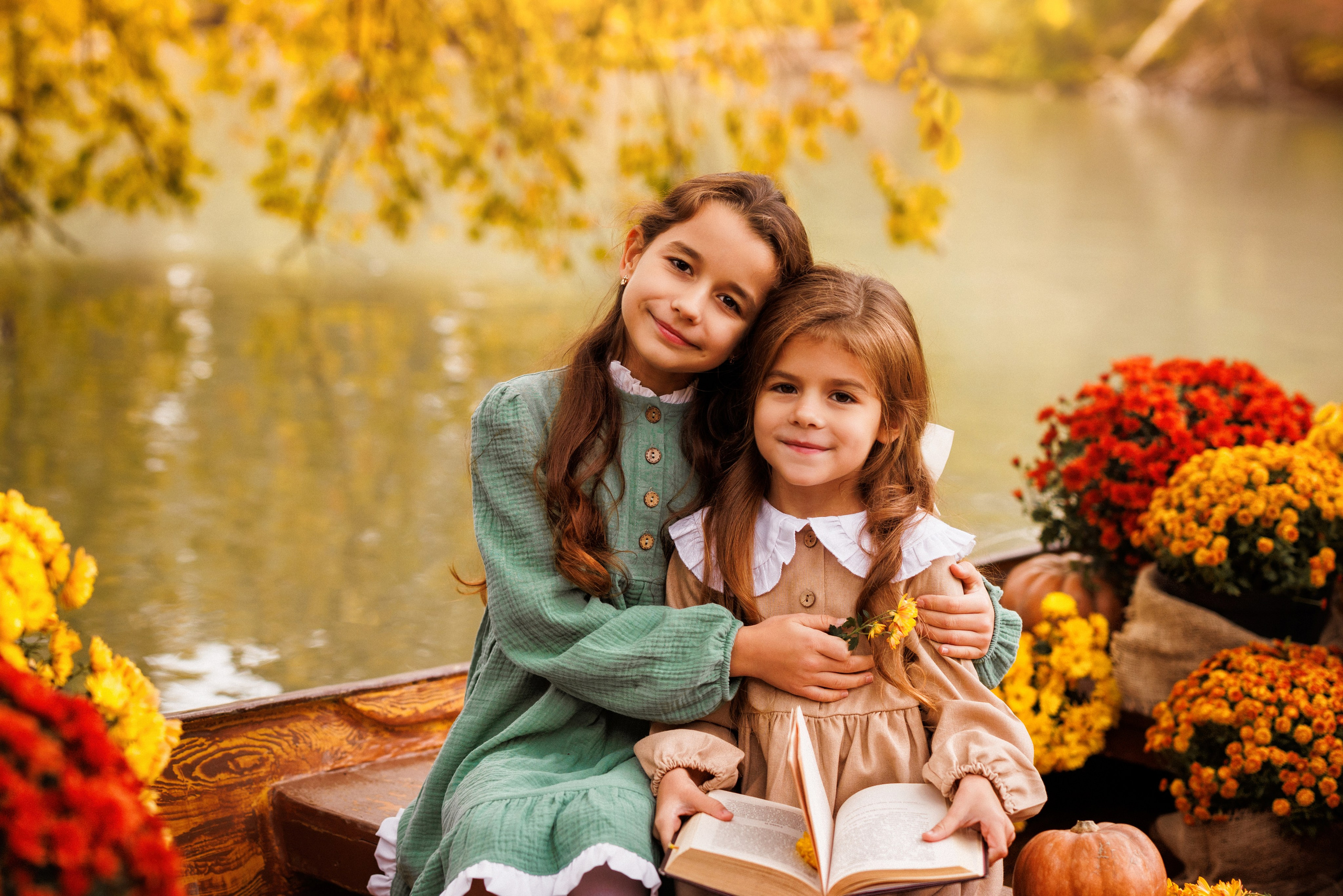 ЛОДКА, осень. Семейный и детский фотограф в Краснодаре Анна Трашкова