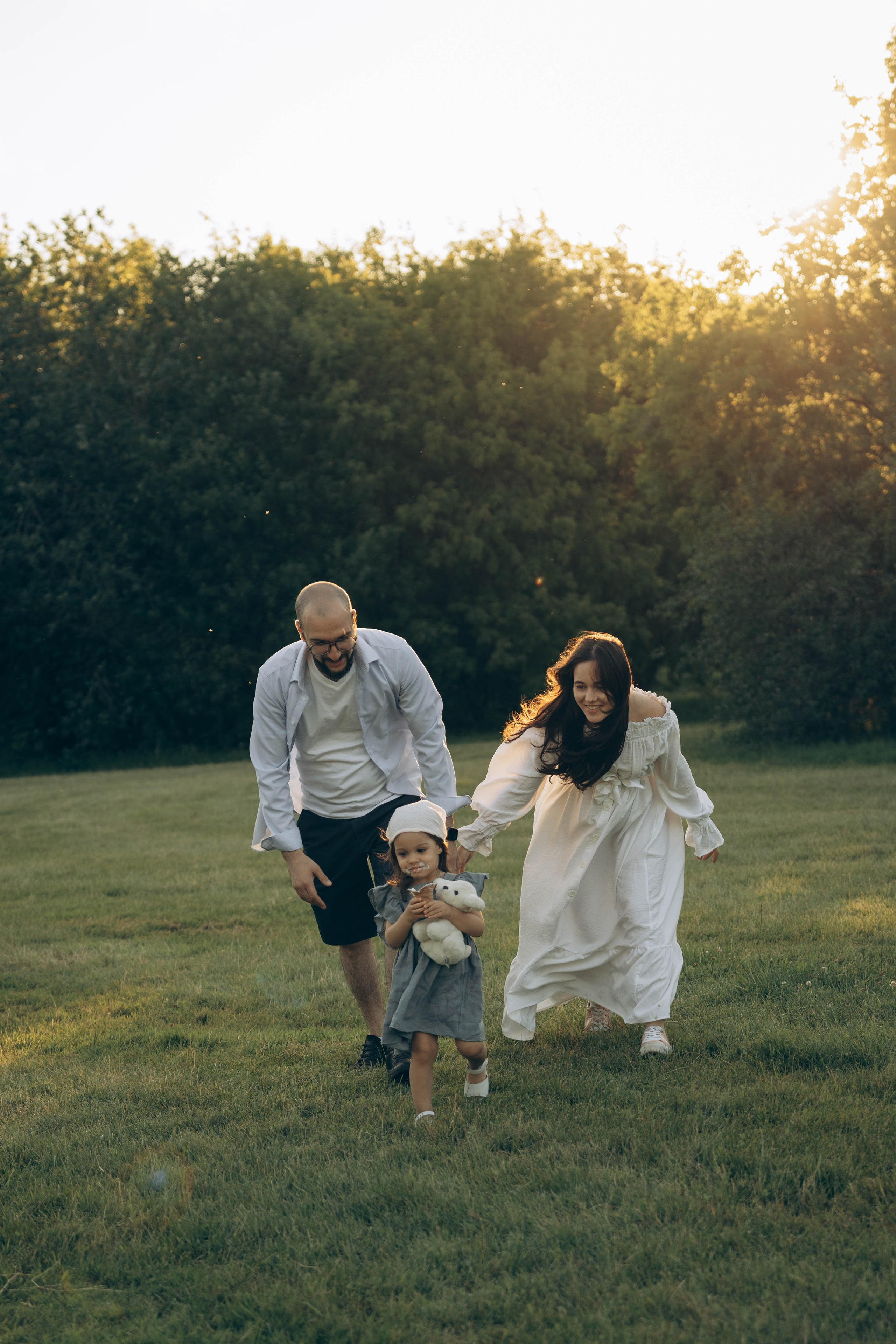 Анастасия, Михаил и малышка Ариана