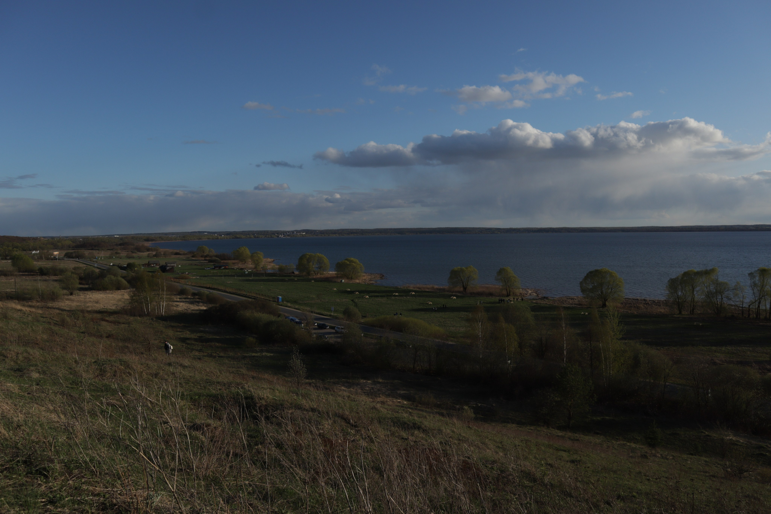 плещеево озеро вид с холма