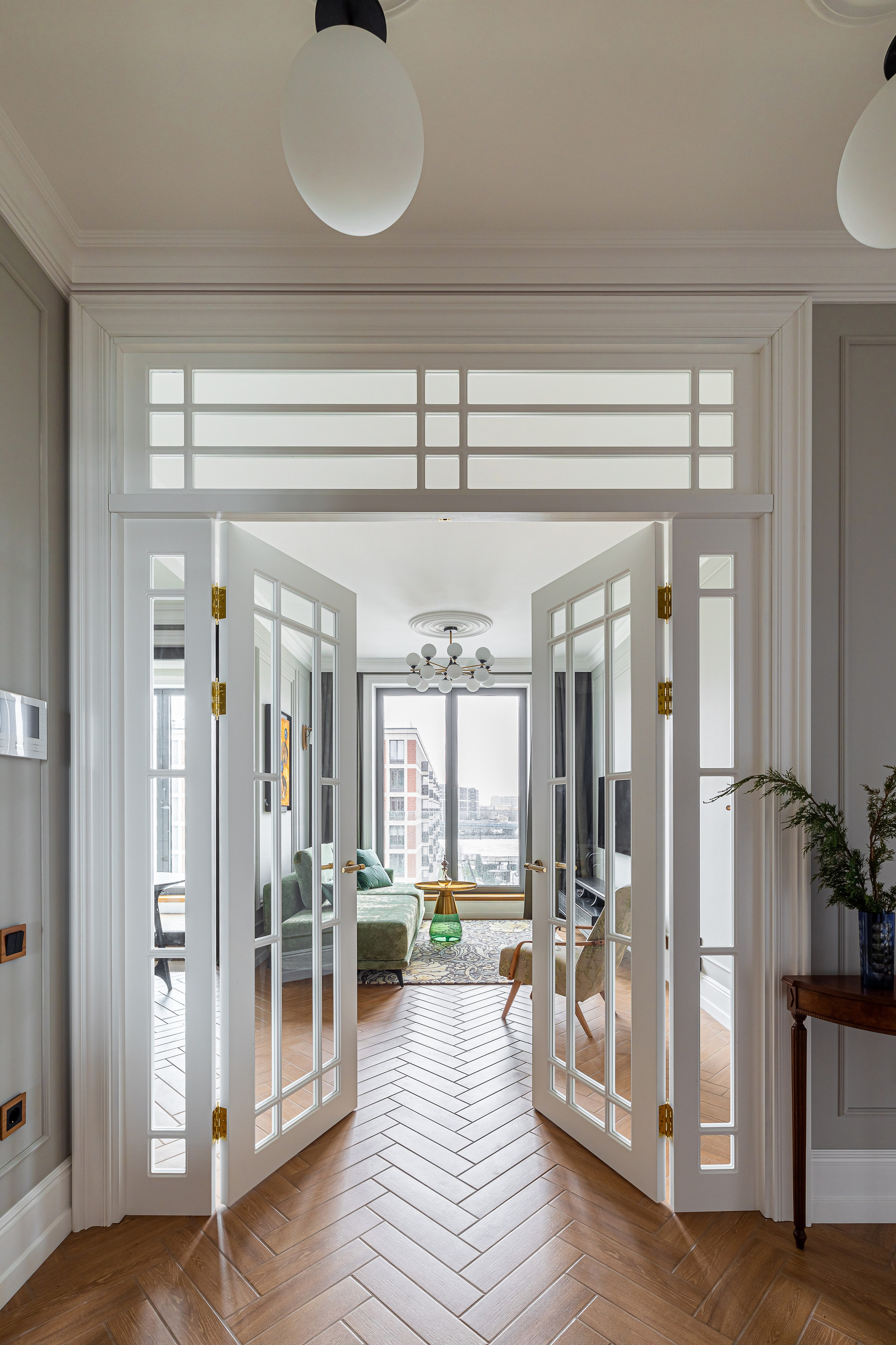 Квартира 64 кв.м в Петербурге для семейной пары. Дизайн интерьеров Москва / Петербург / регионы