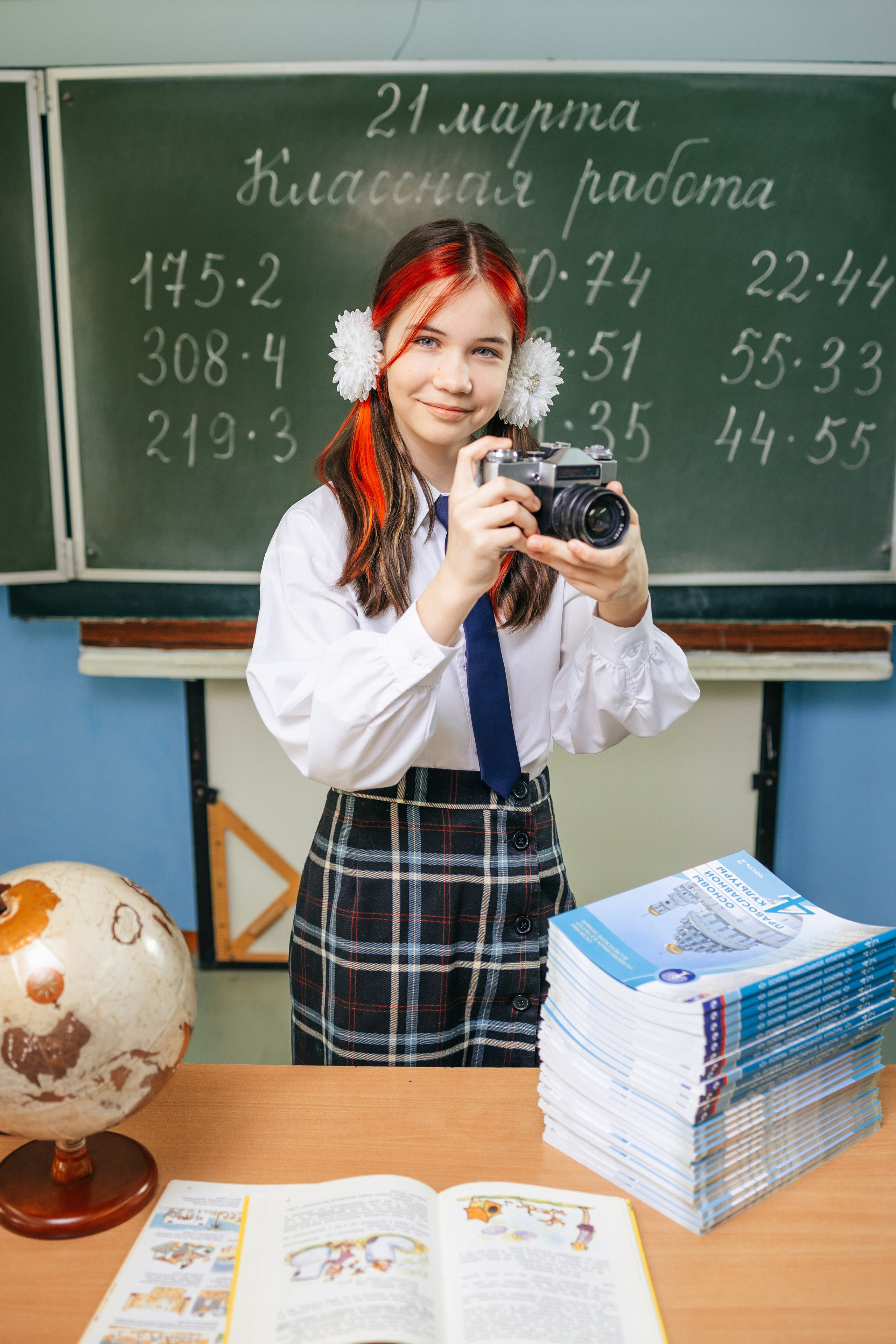 Общие и портреты. Студия школьной фотографии в Твери. Выпускные альбомы в Твери