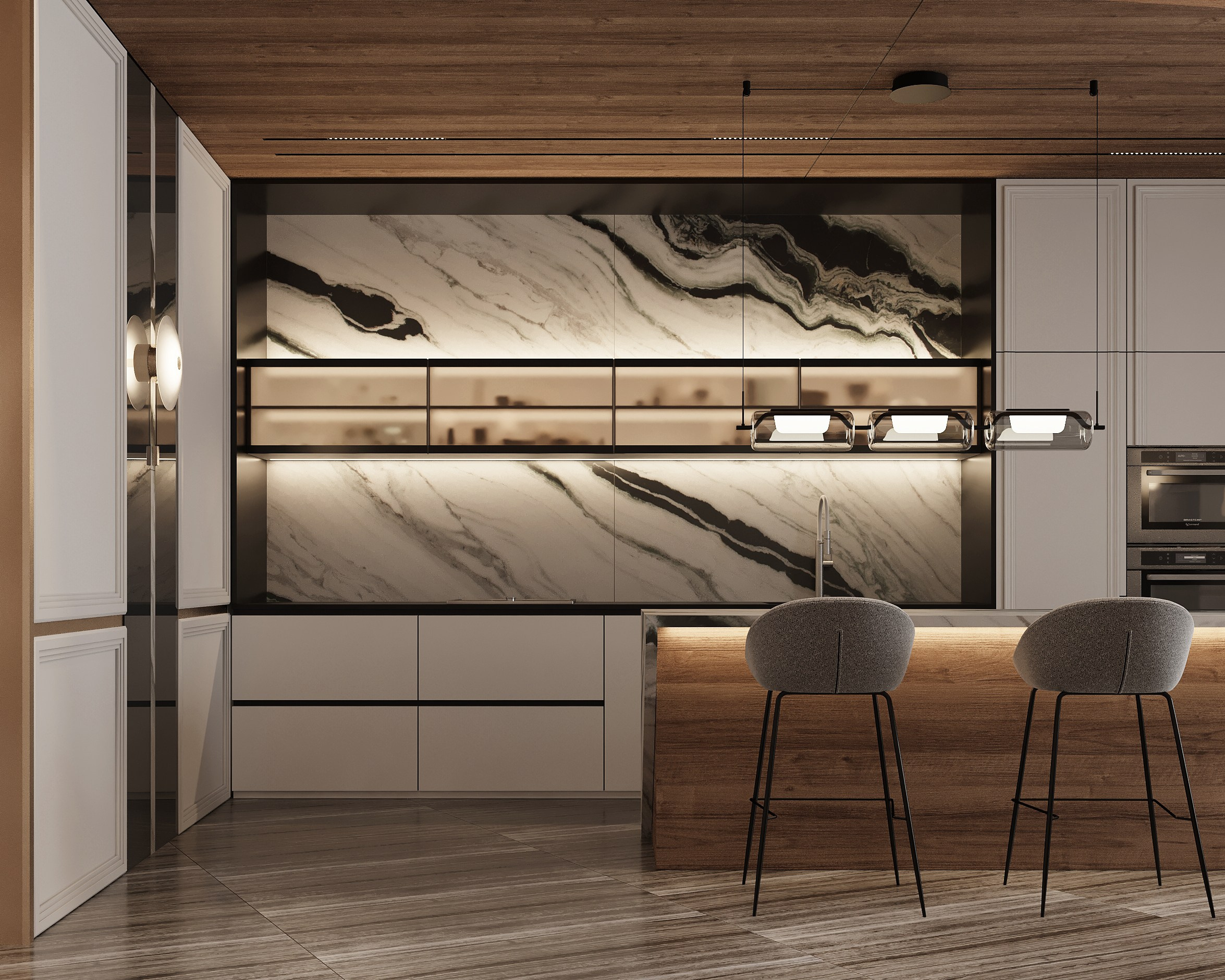 ЖК «IL DE FRANCE», 160 м². Room Design Studio