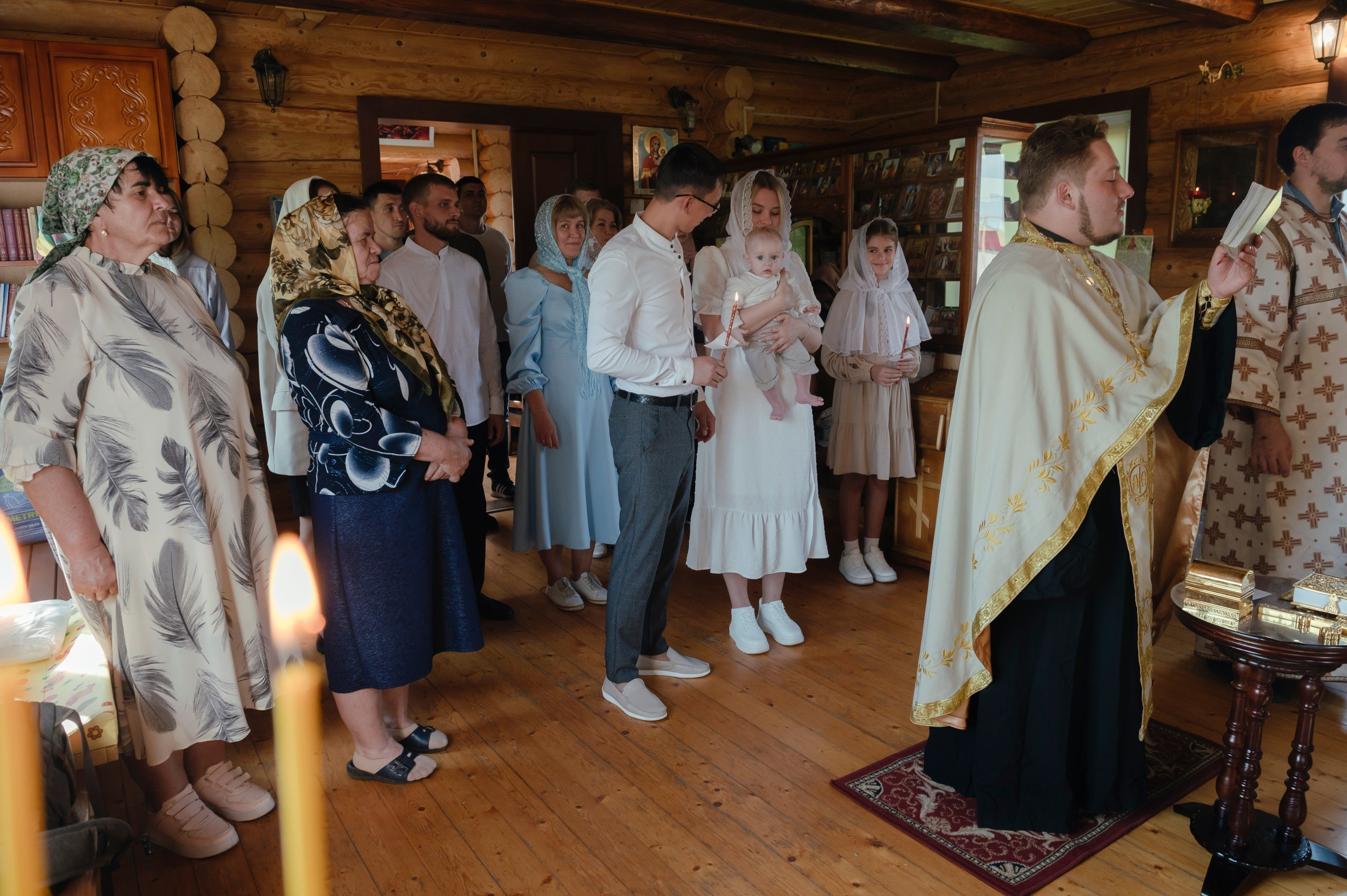 Таинство Крещения. Фотограф Дарья Семина