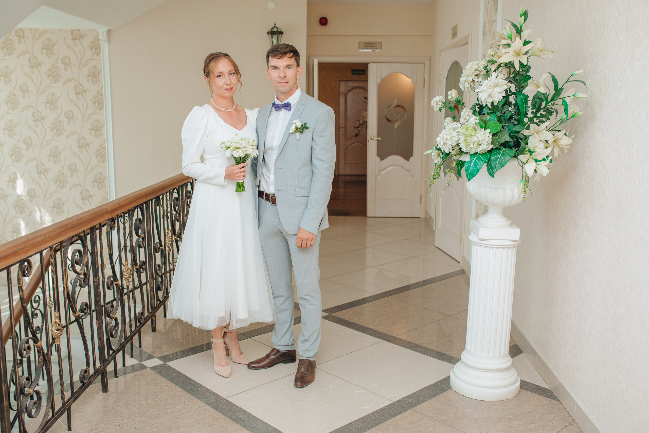 Александр и Вероника. Регистрация брака в Сестрорецке и прогулка. Свадебный и семейный фотограф в Санкт-Петербурге и Сестрорецке