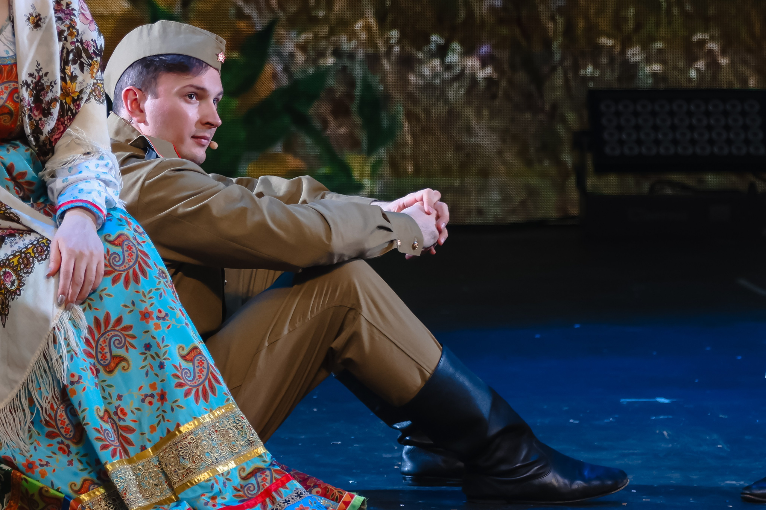 Василий Теркин, театр «Русская песня». Фотограф Ольга Махалова — Санкт-Петербург, Москва, Нижний Новгород