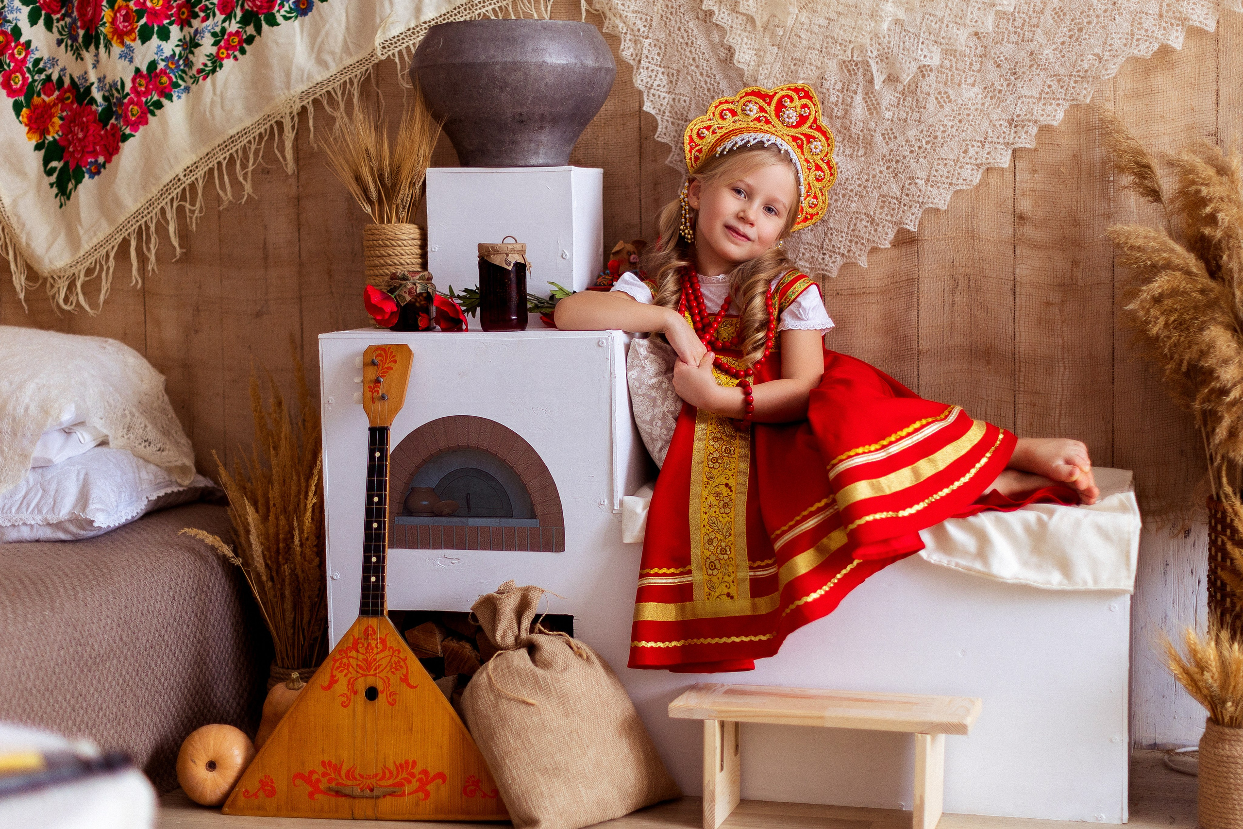 Масленица, Детская фотосессия в Краснодаре. Семейный и детский фотограф в Краснодаре Анна Трашкова