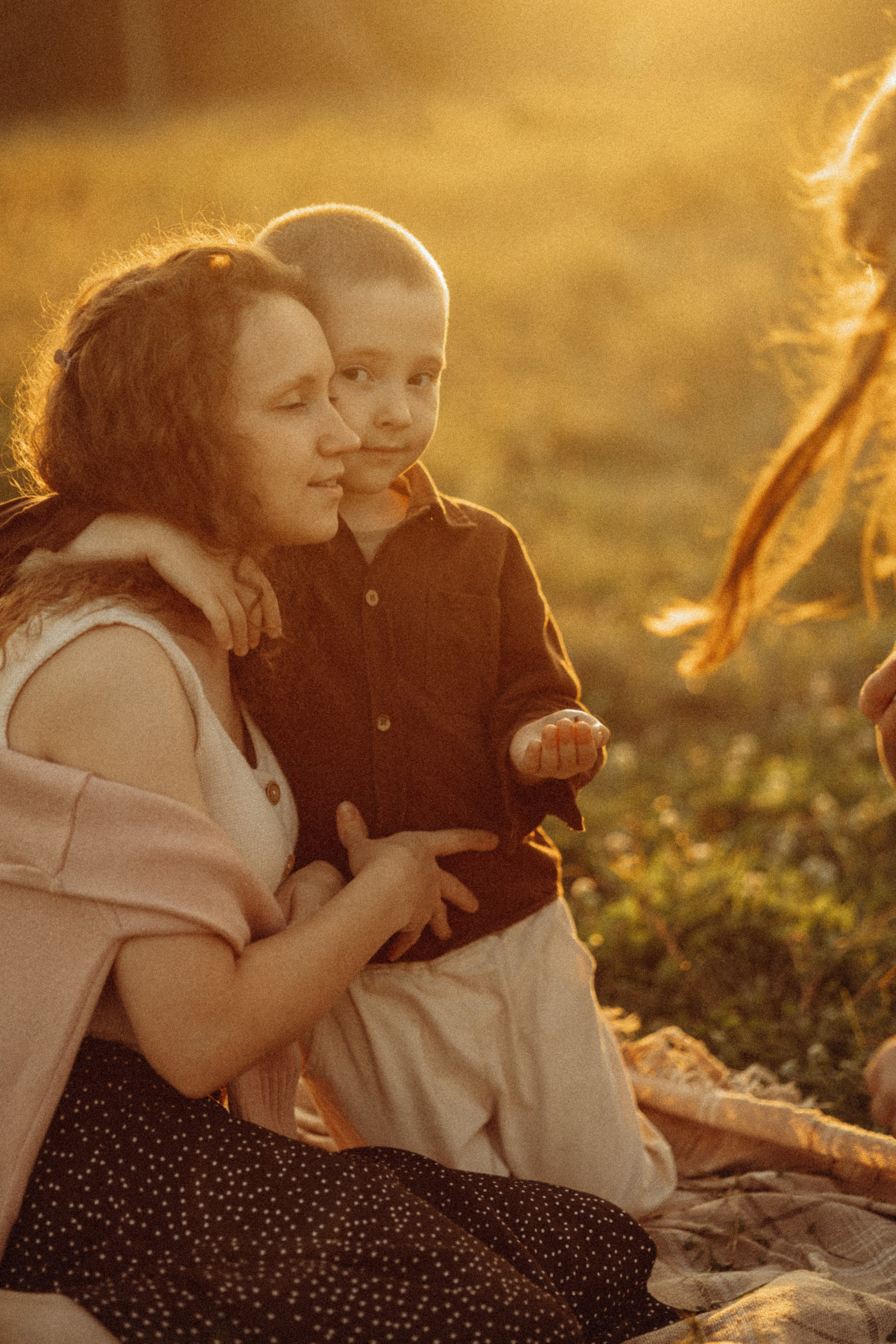 В лучах заката. Lifestyle семейный и детский фотограф в Омске Иванова Екатерина