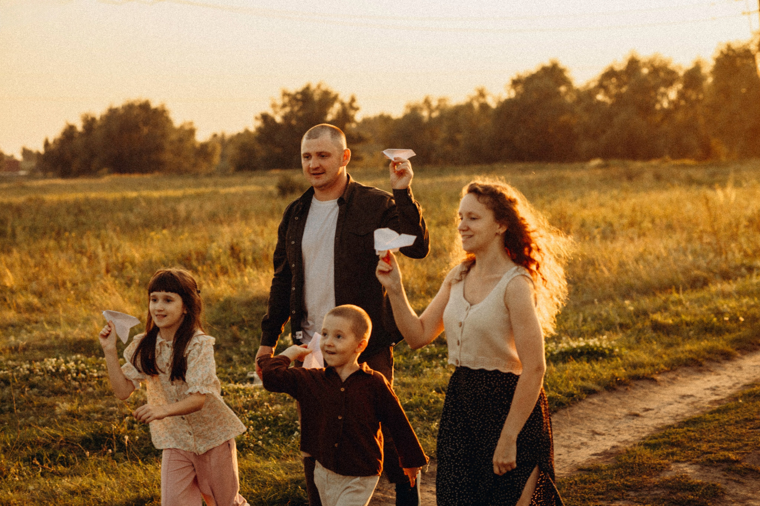 В лучах заката. Lifestyle семейный и детский фотограф в Омске Иванова Екатерина