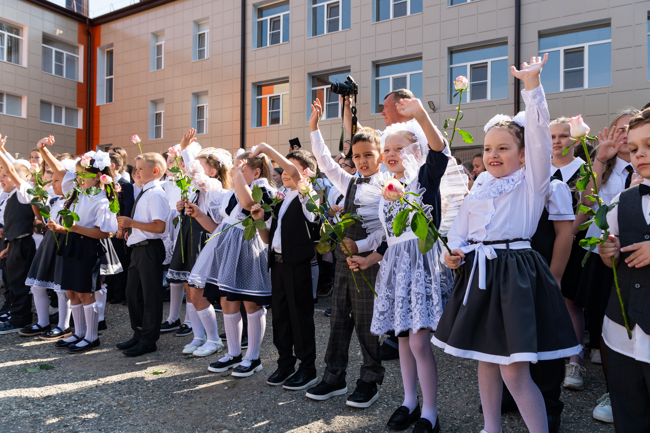 Школьная линейка. Репортажный фотограф в Ставрополе