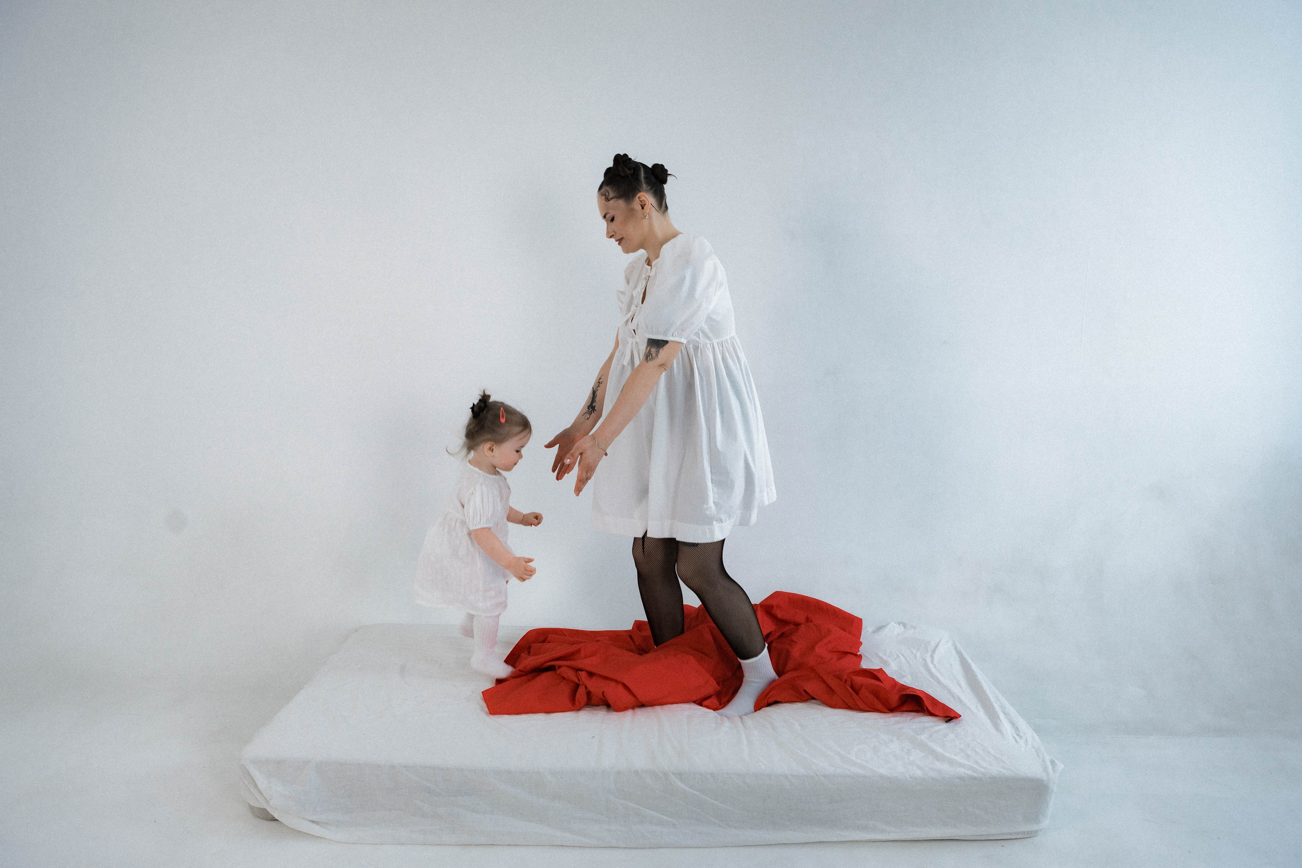 Семейная: Алена и ее дочка Женя. Контент-фотограф для творческих единиц и мастеров в Санкт-Петербурге