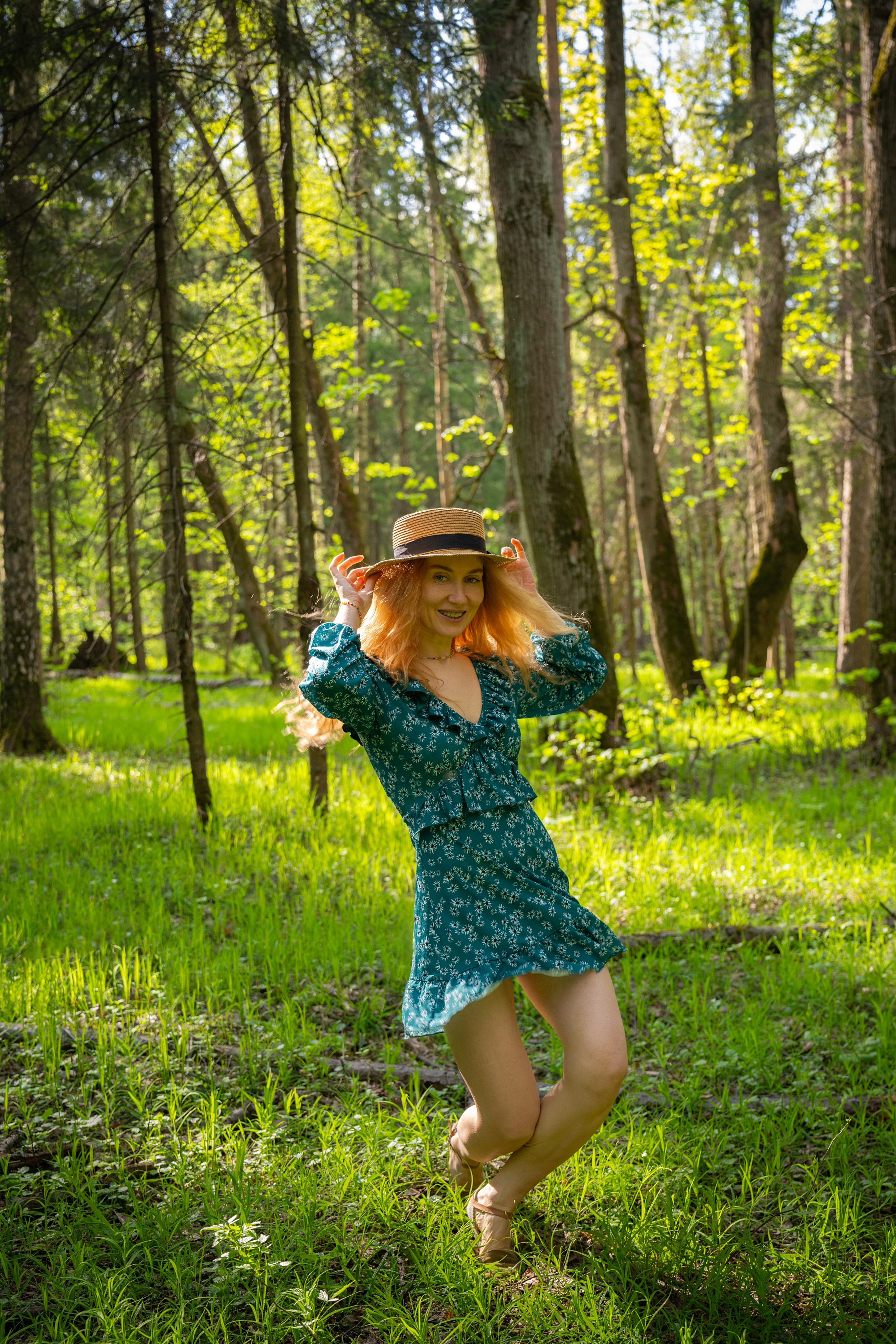 Лена, лесная шахматистка. Фотограф в Санкт-Петербурге Данил Макаров