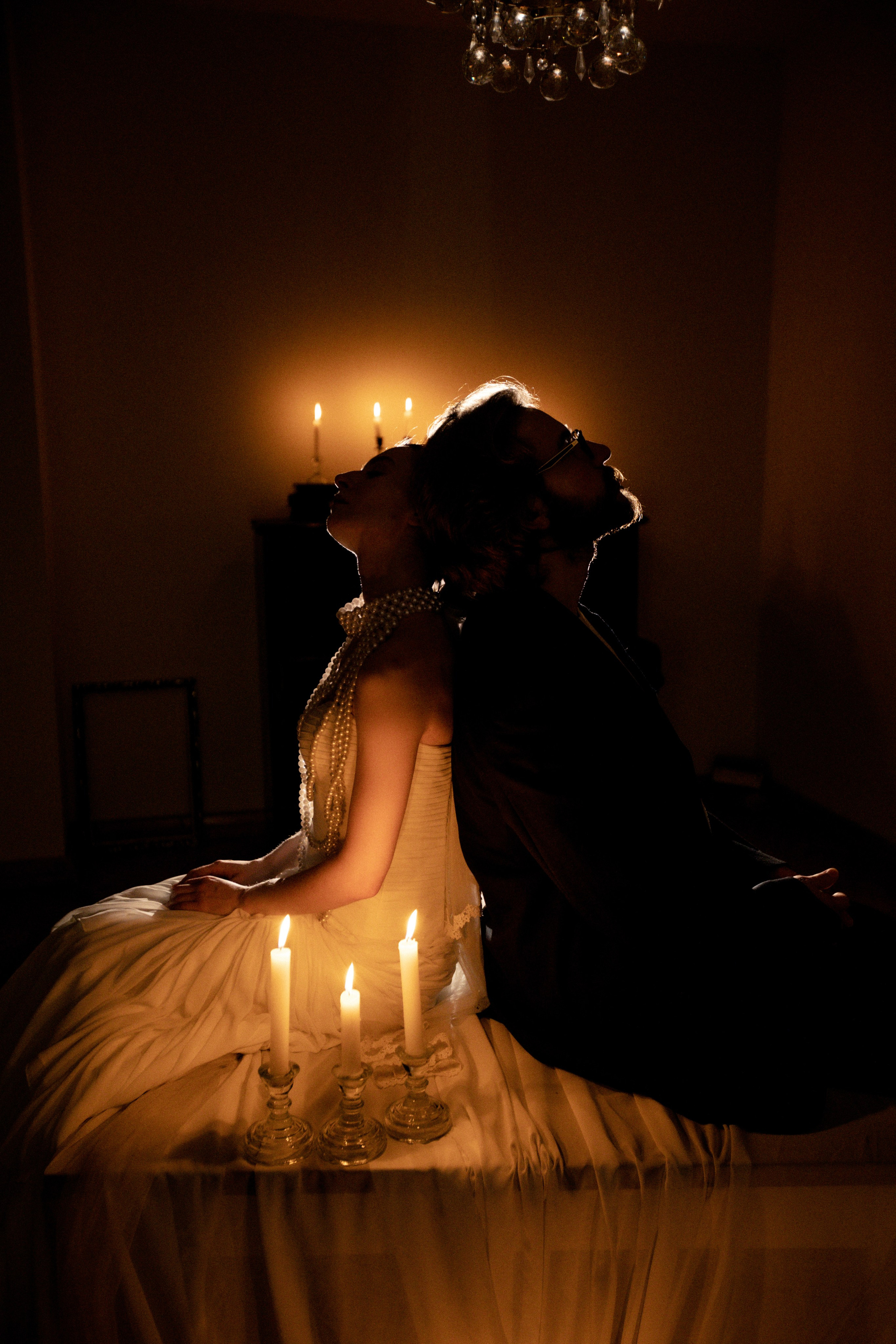 Вечер*свечи*поцелуи. Фотограф Яна Белая