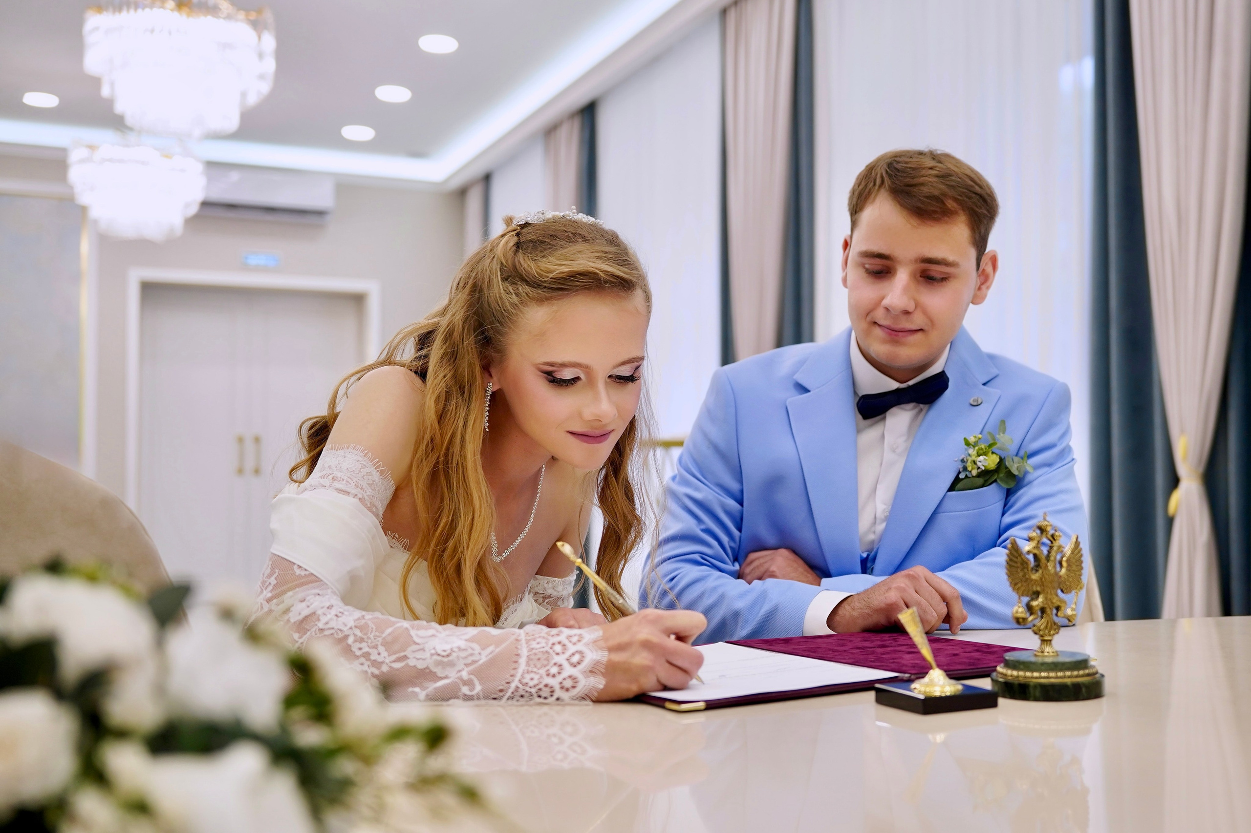 Максим и Анна _ЗАГС. Семейный и детский фотограф Александра Гвоздикова