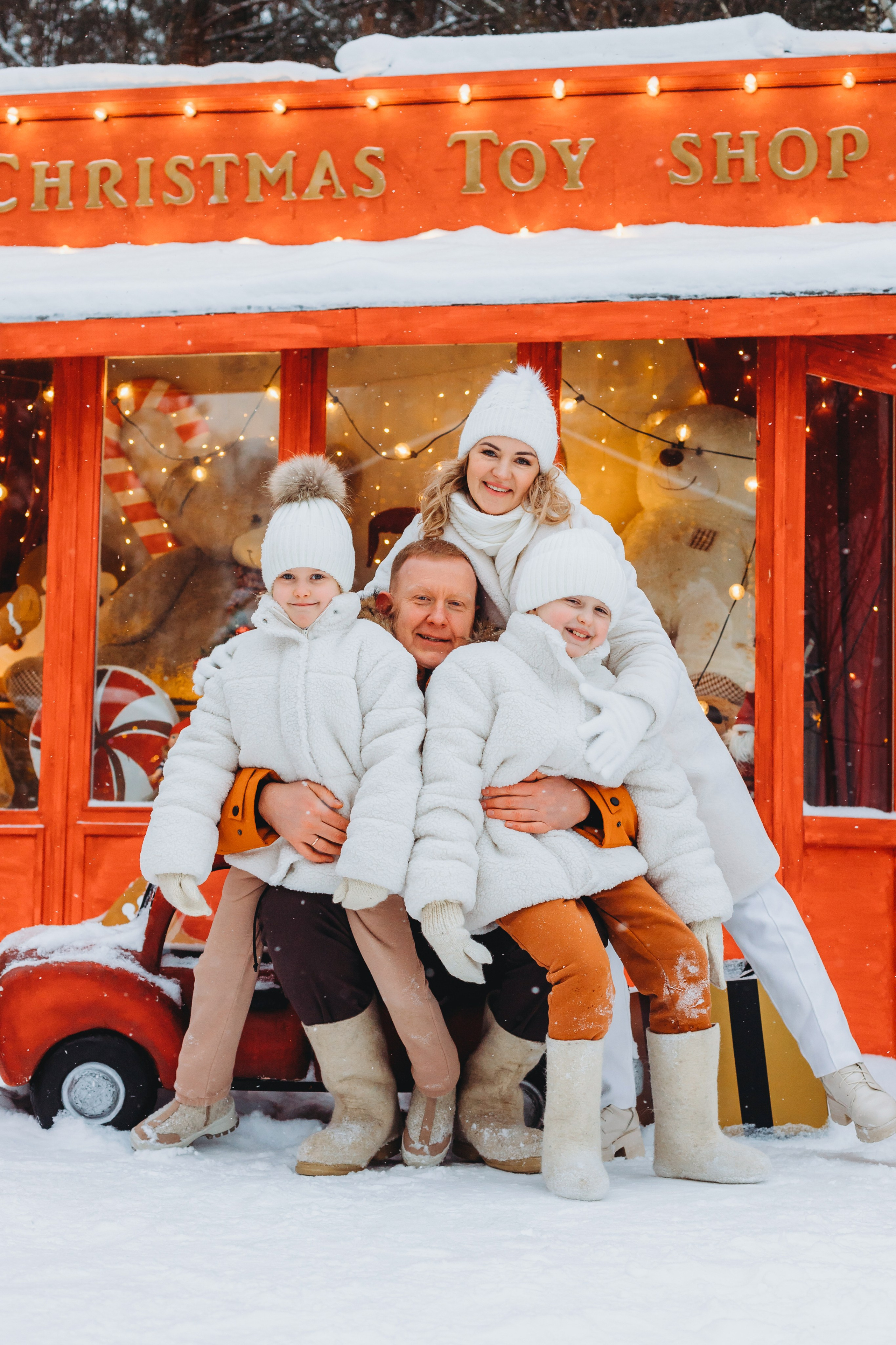 Семейная новогодняя фотосессия. Фотограф в Казани Ольга Яшина