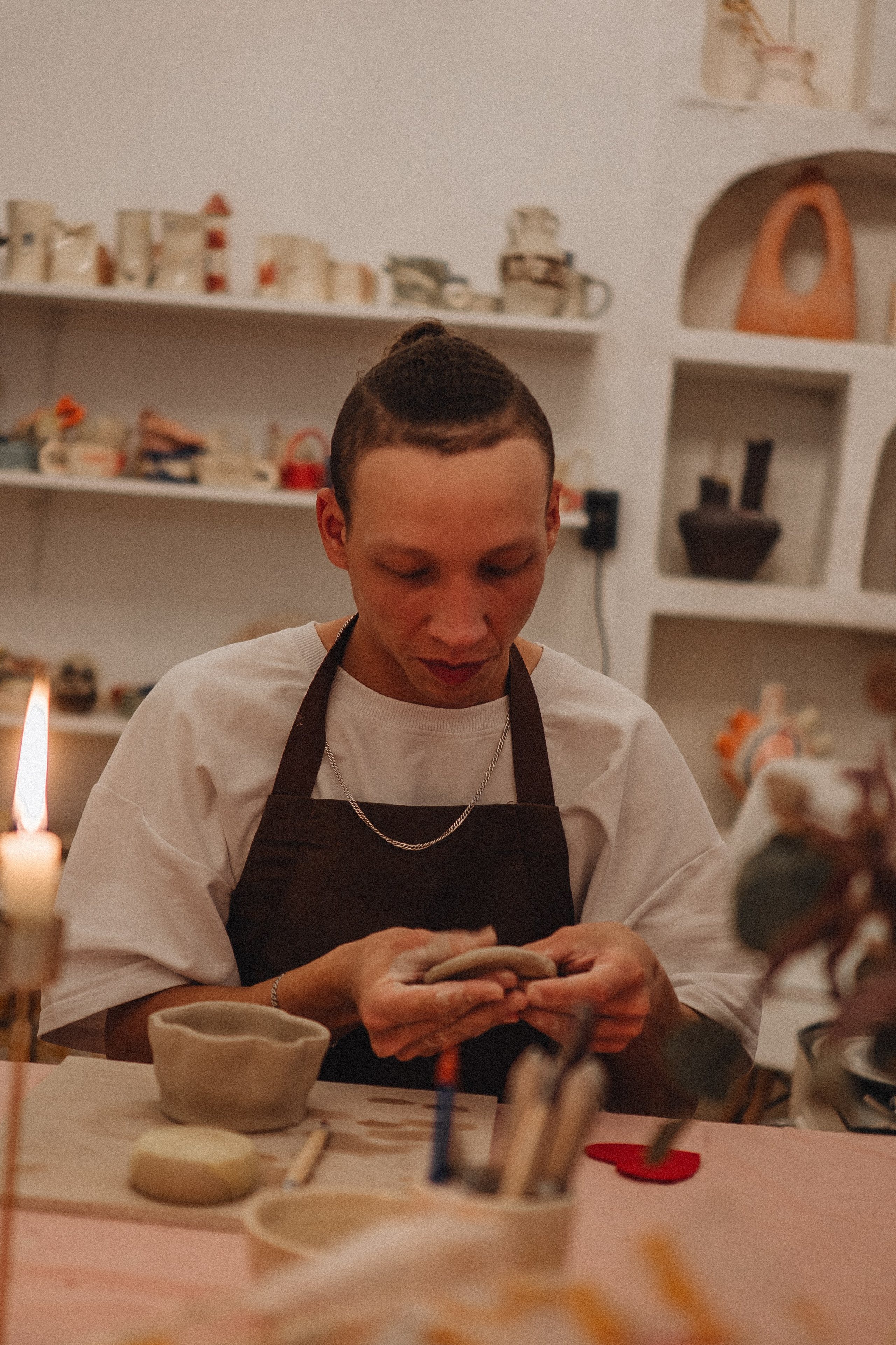 СВИДАНИЕ В ГОНЧАРНОЙ МАСТЕРСКОЙ. Профессиональный фотограф, Санкт-Петербург — Виктория Богомолова