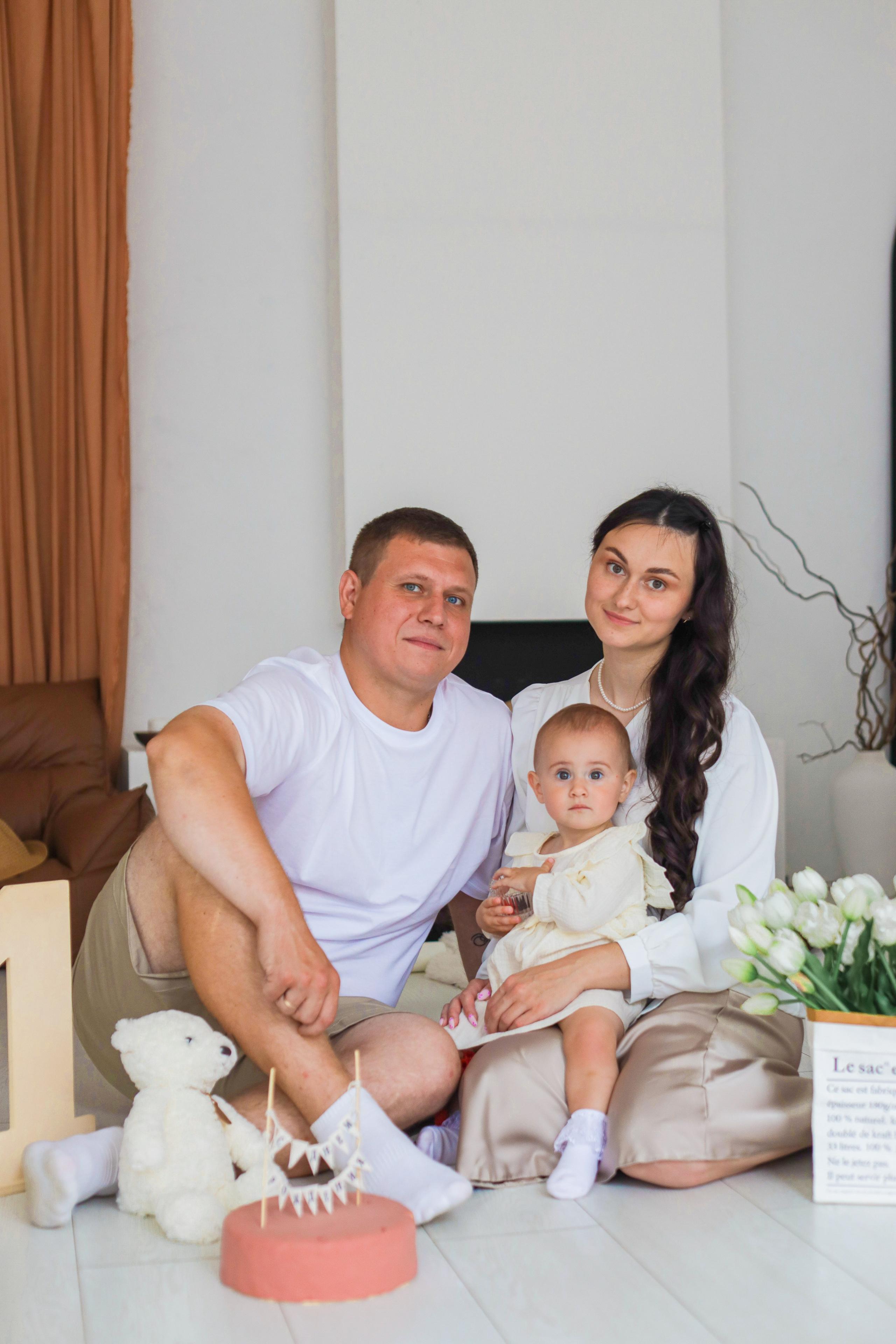 Полина 1 годик. Семейный, детский, свадебный фотограф в Москве, Люберцах