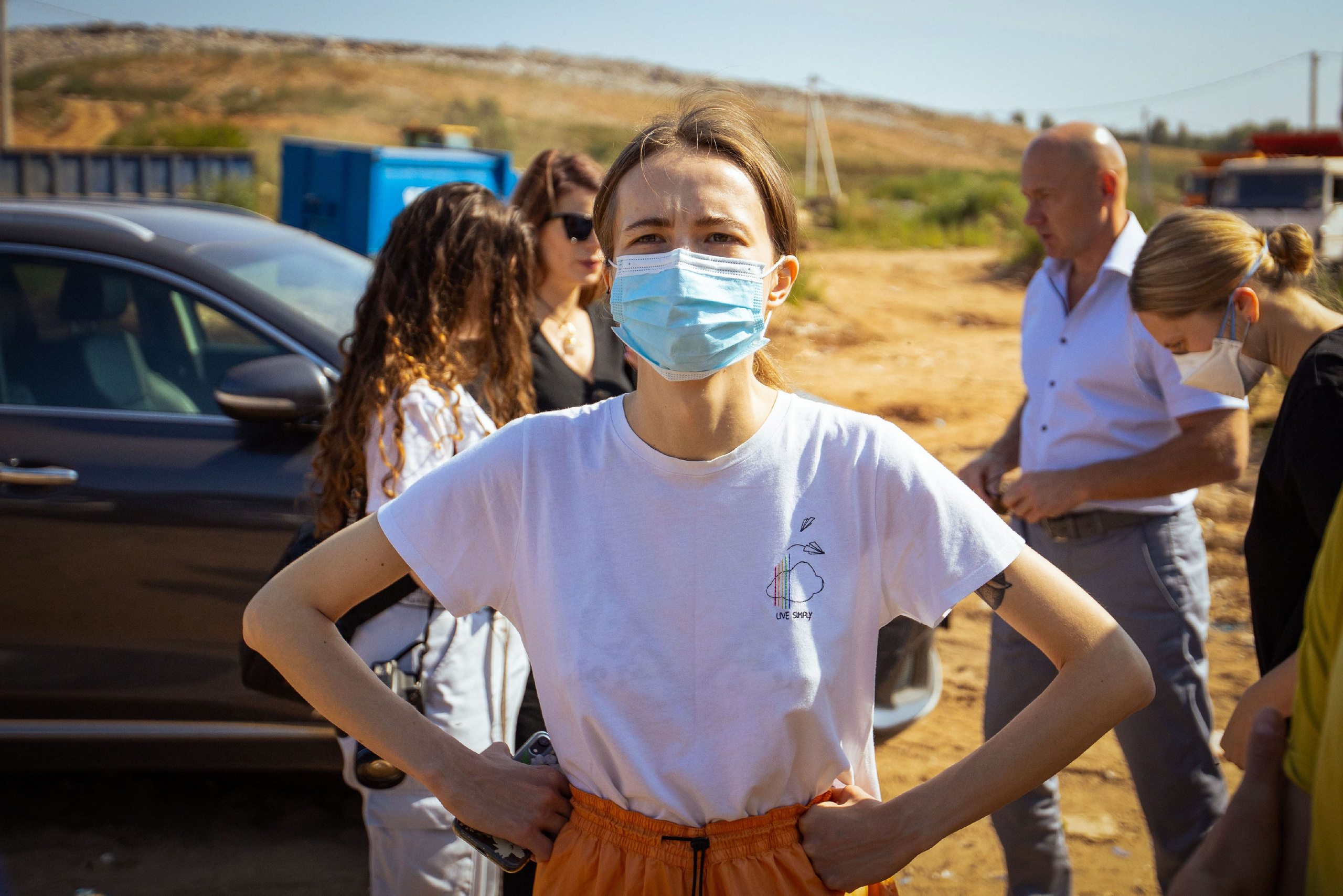 Анализ ижевского полигона ТБО [10-11 августа 2021 г.]. Фотограф Виноградов Константин