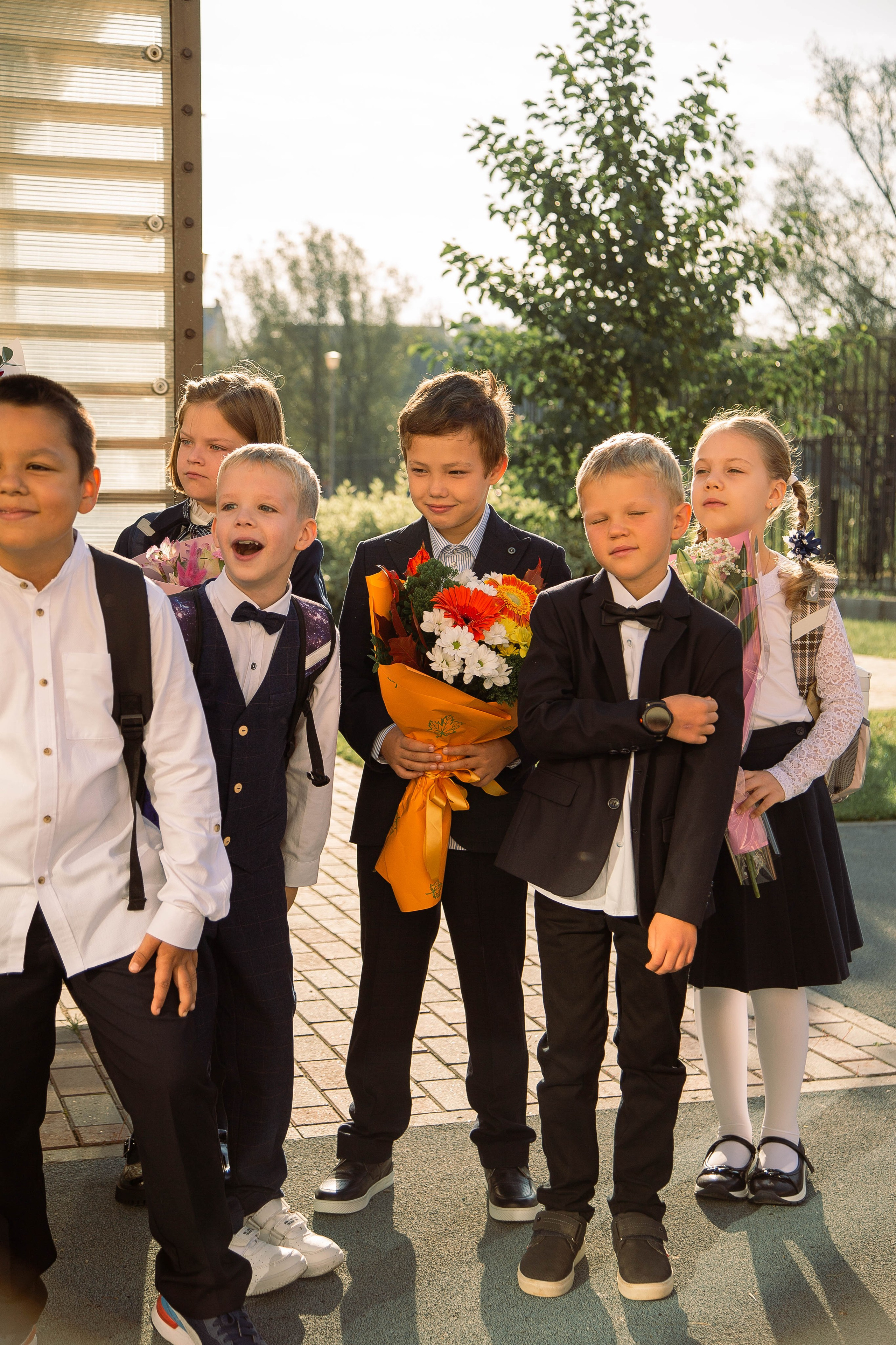 Репортажная съемка 1 сентября — первый школьный день в Москве | Анна Татаурова. Фотограф Анна Татаурова | Авторская фотосъемка в Москве