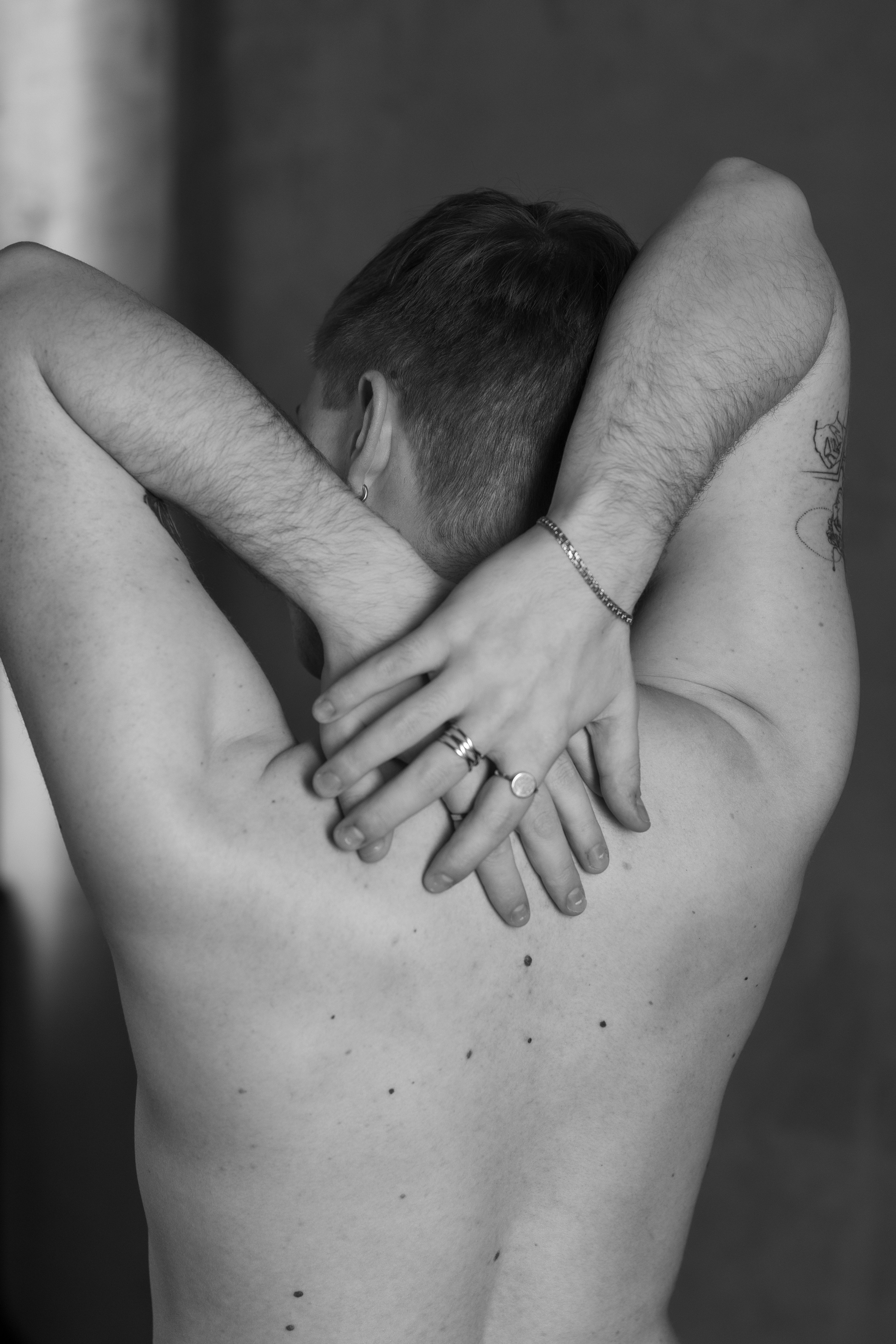 Мужской черно-белый портрет. Фотограф и видеограф в Москве Анна Матюхина