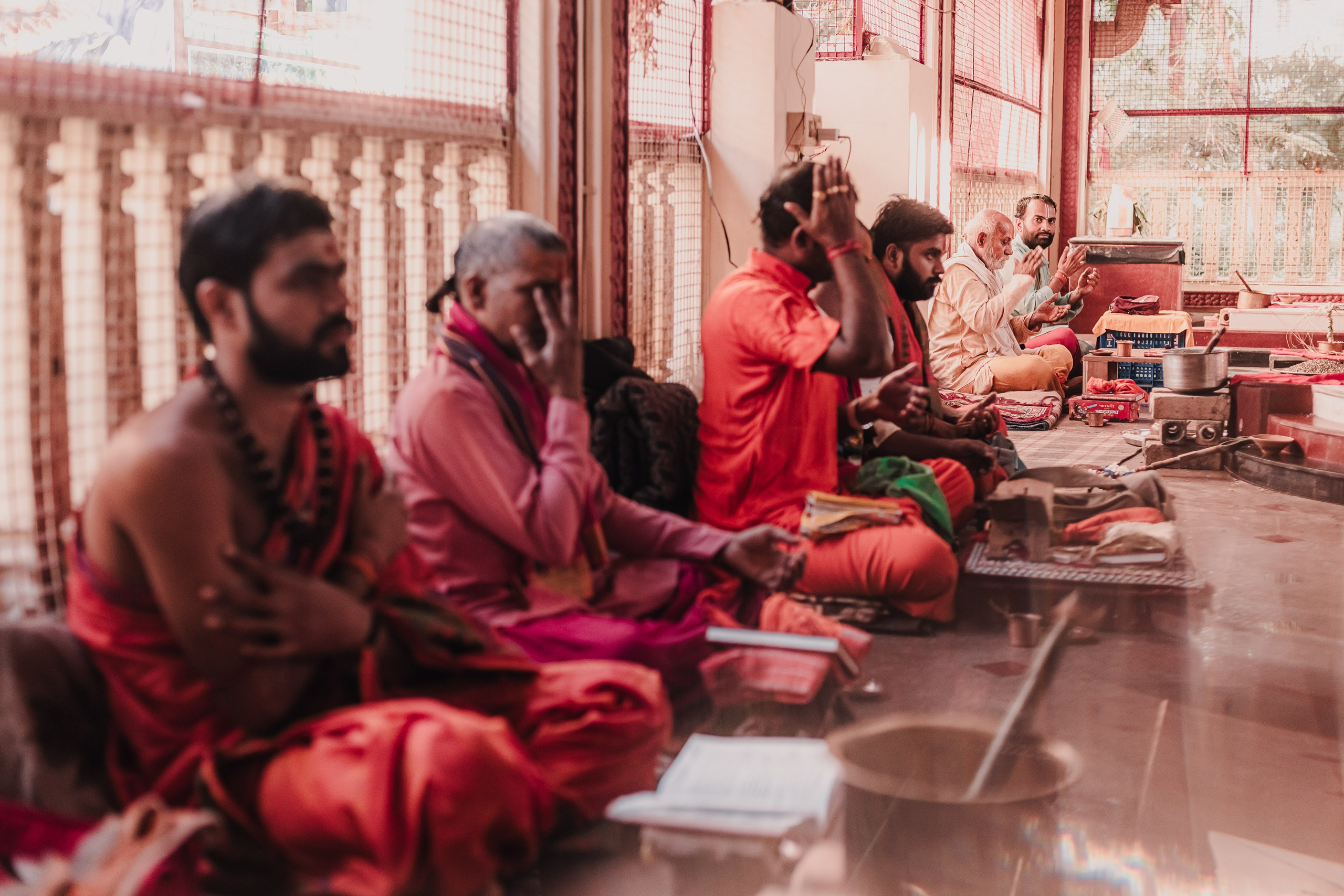 Lakshmi pooja in India. Mariam Bagdasaryan