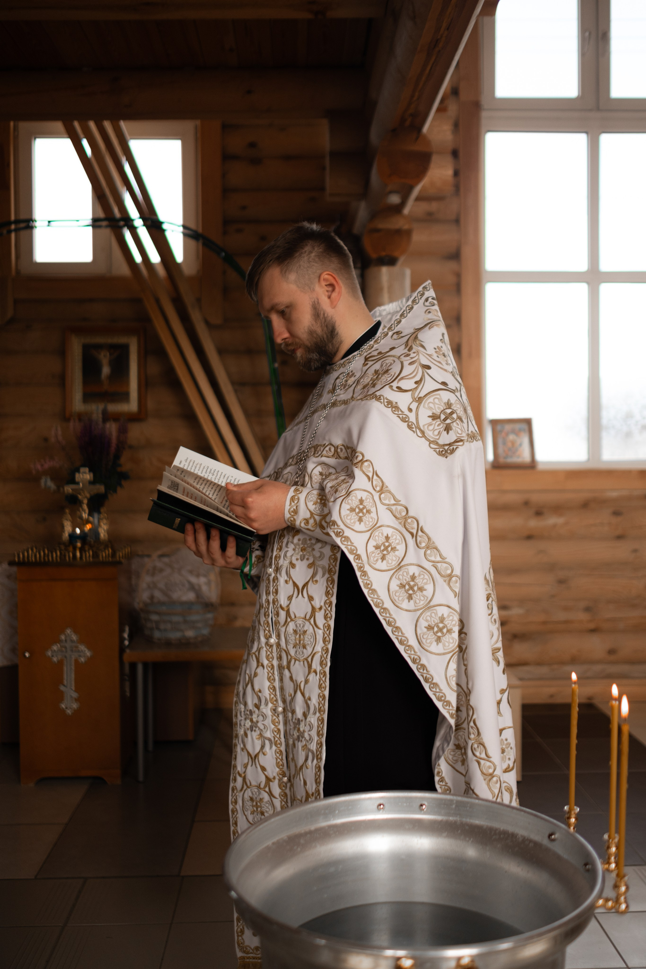 Крещение Максима. Семейный фотограф в Санкт-Петербурге Дарья Косянчук