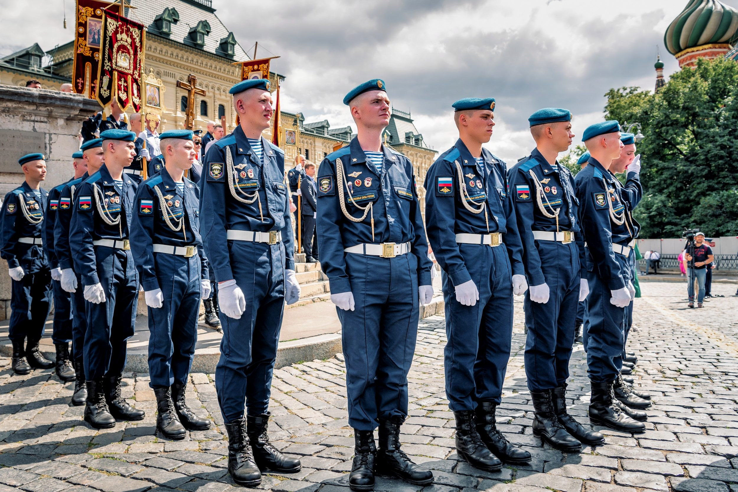 День ВДВ в Москве. Бизнес фотограф в Москве Алексей Кознев