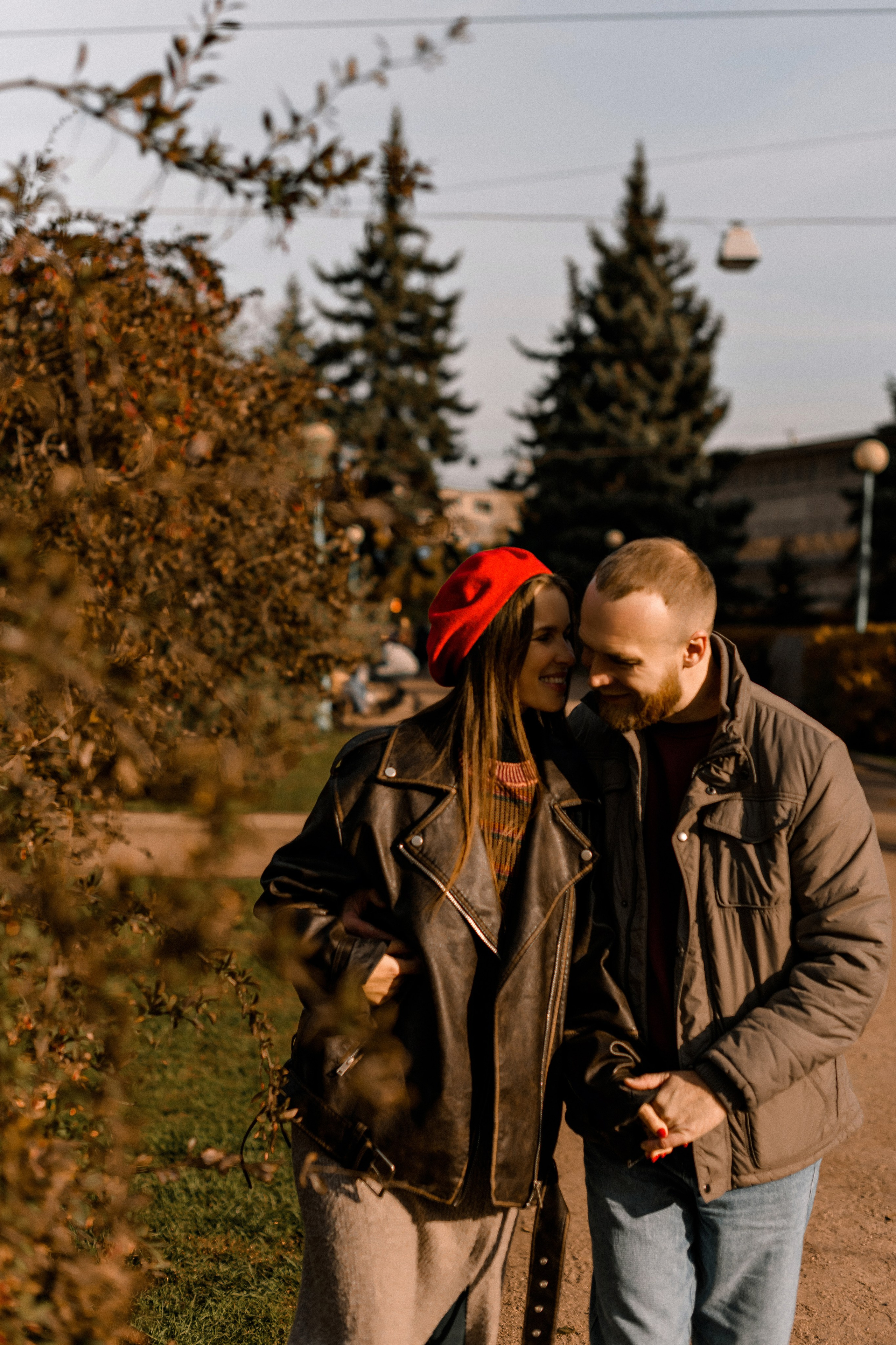 Люба и Коля. Осень на Петроградке. Свадебный фотограф в Санкт-Петербурге София Шубик