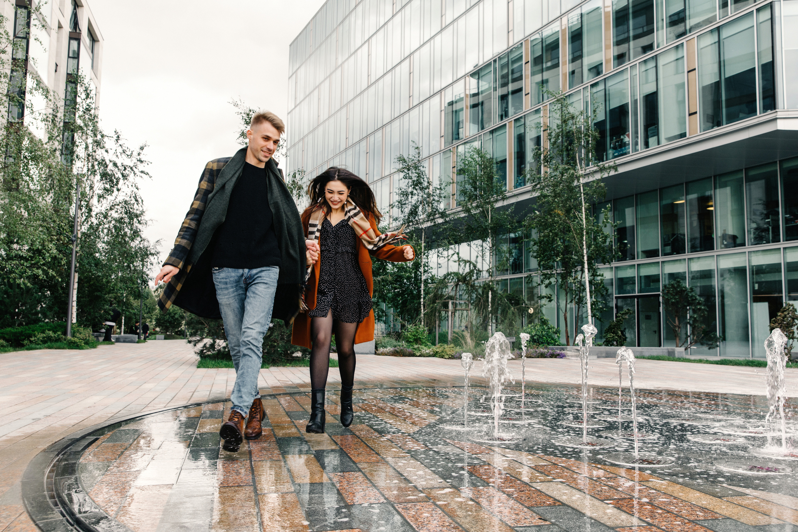 Love story Дина и Илья. Свадебный фотограф  в Санкт-Петербурге Волощук Евгений