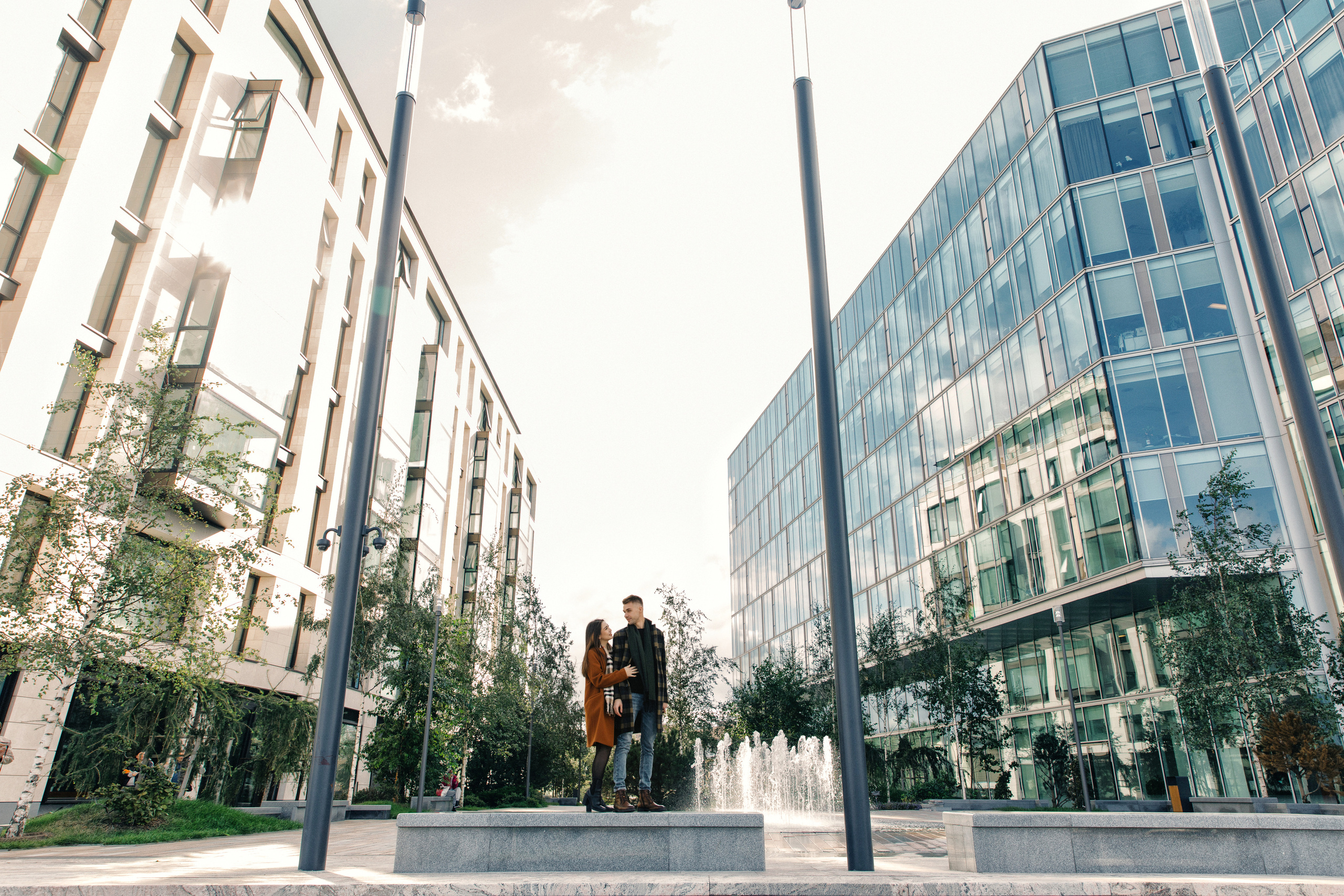 Love story Дина и Илья. Свадебный фотограф  в Санкт-Петербурге Волощук Евгений