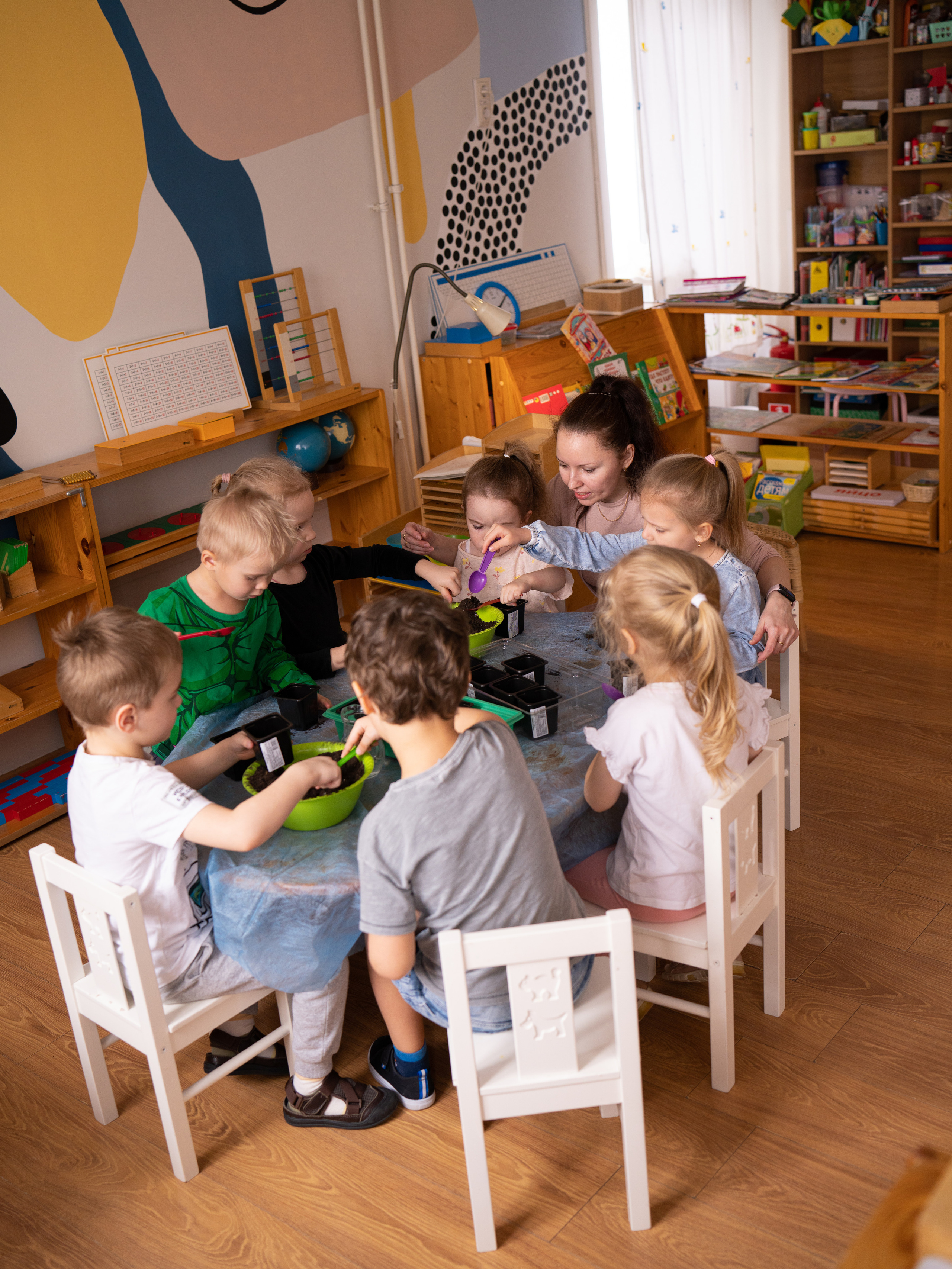 Детский садик. Семейный и детский фотограф в Санкт-Петербурге Кристина Куртова