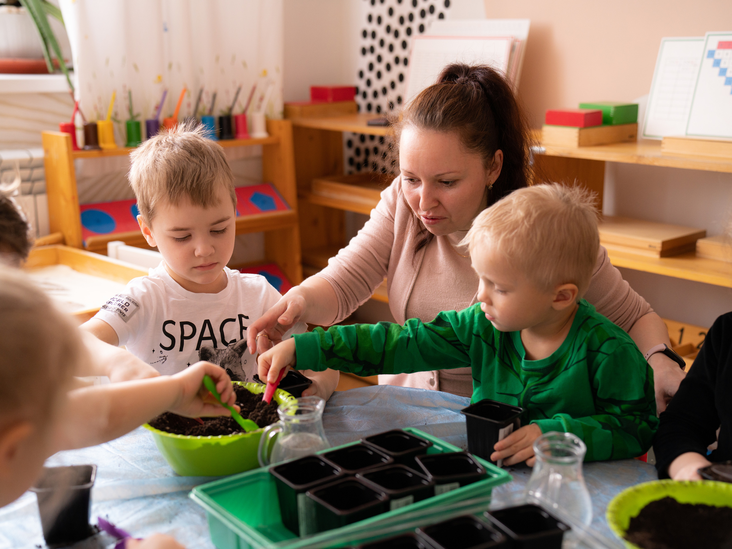 Детский садик. Семейный и детский фотограф в Санкт-Петербурге Кристина Куртова
