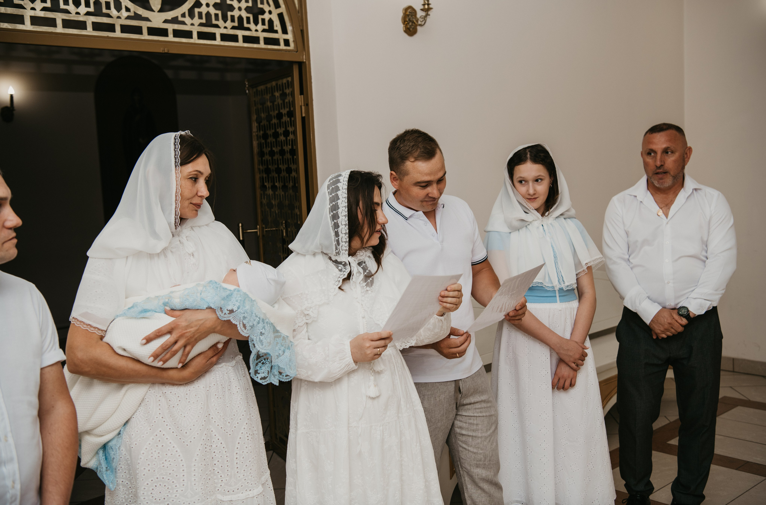 Крещение Евгения. Фотограф на выписку из роддома в Москве и МО