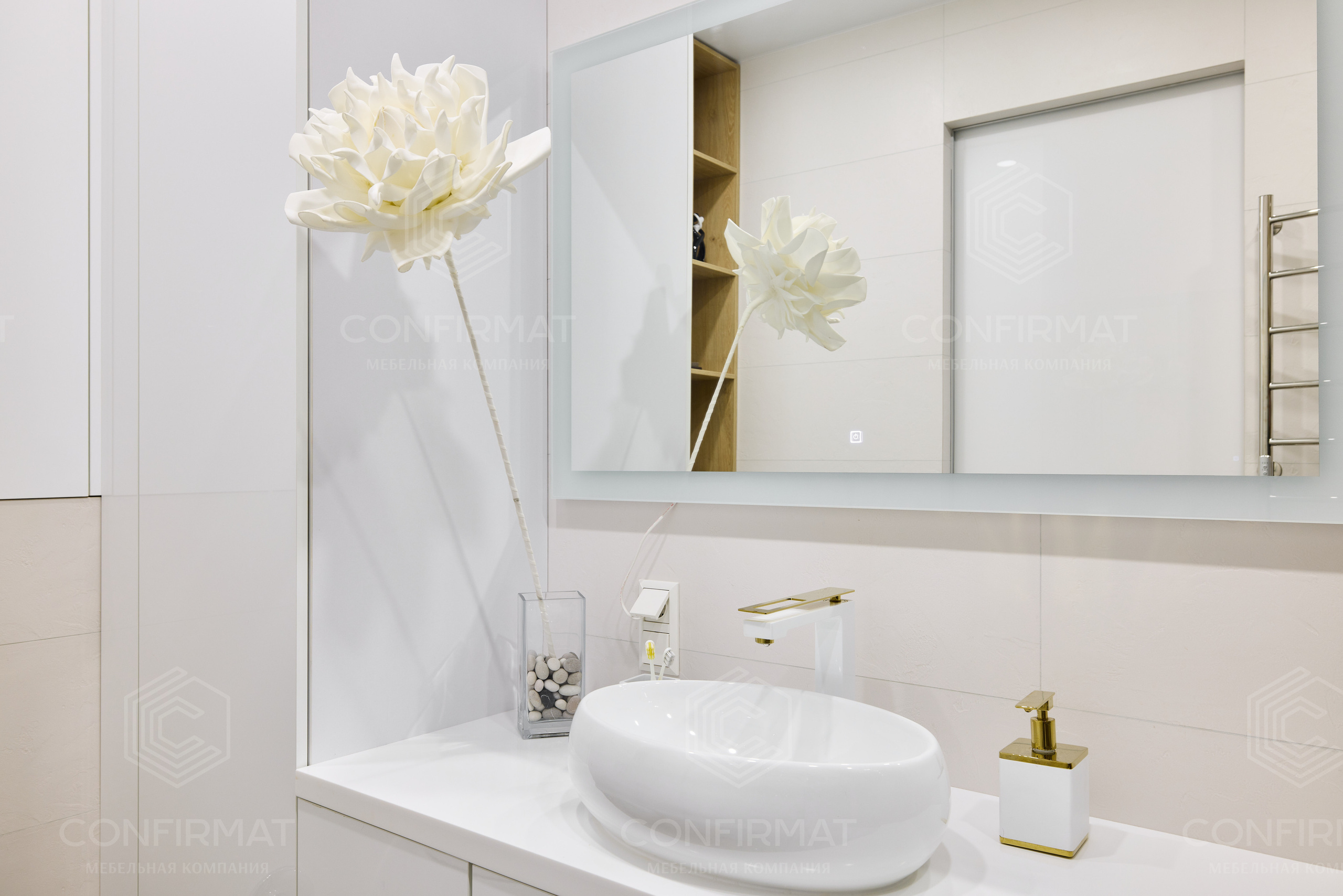 Мебель на заказ для ванной комнаты , мебель на заказ су, мебель конфирмат 