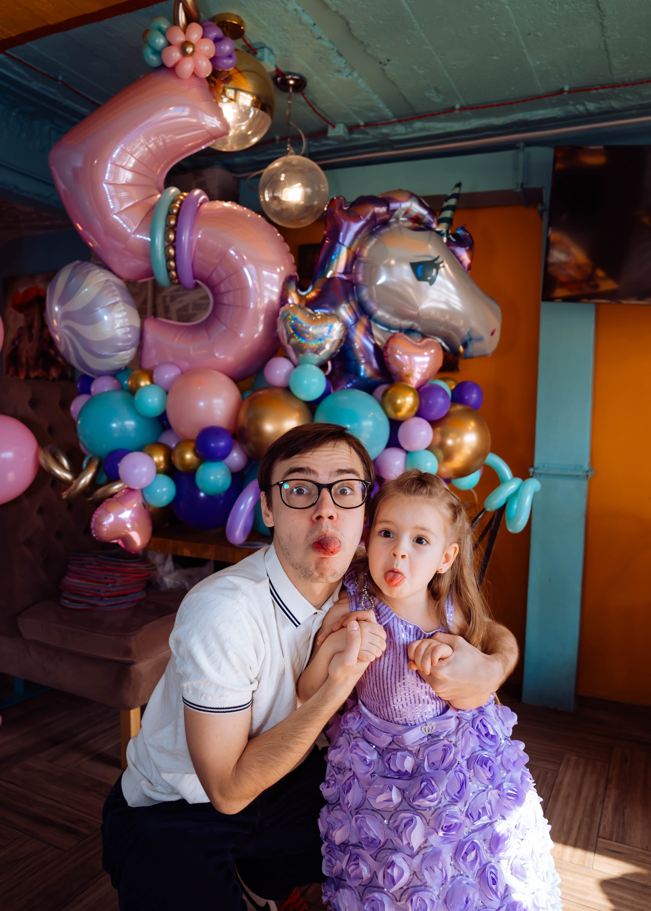 День Рождения с Единорожкой. Крамер Юлиана детский и семейный фотограф