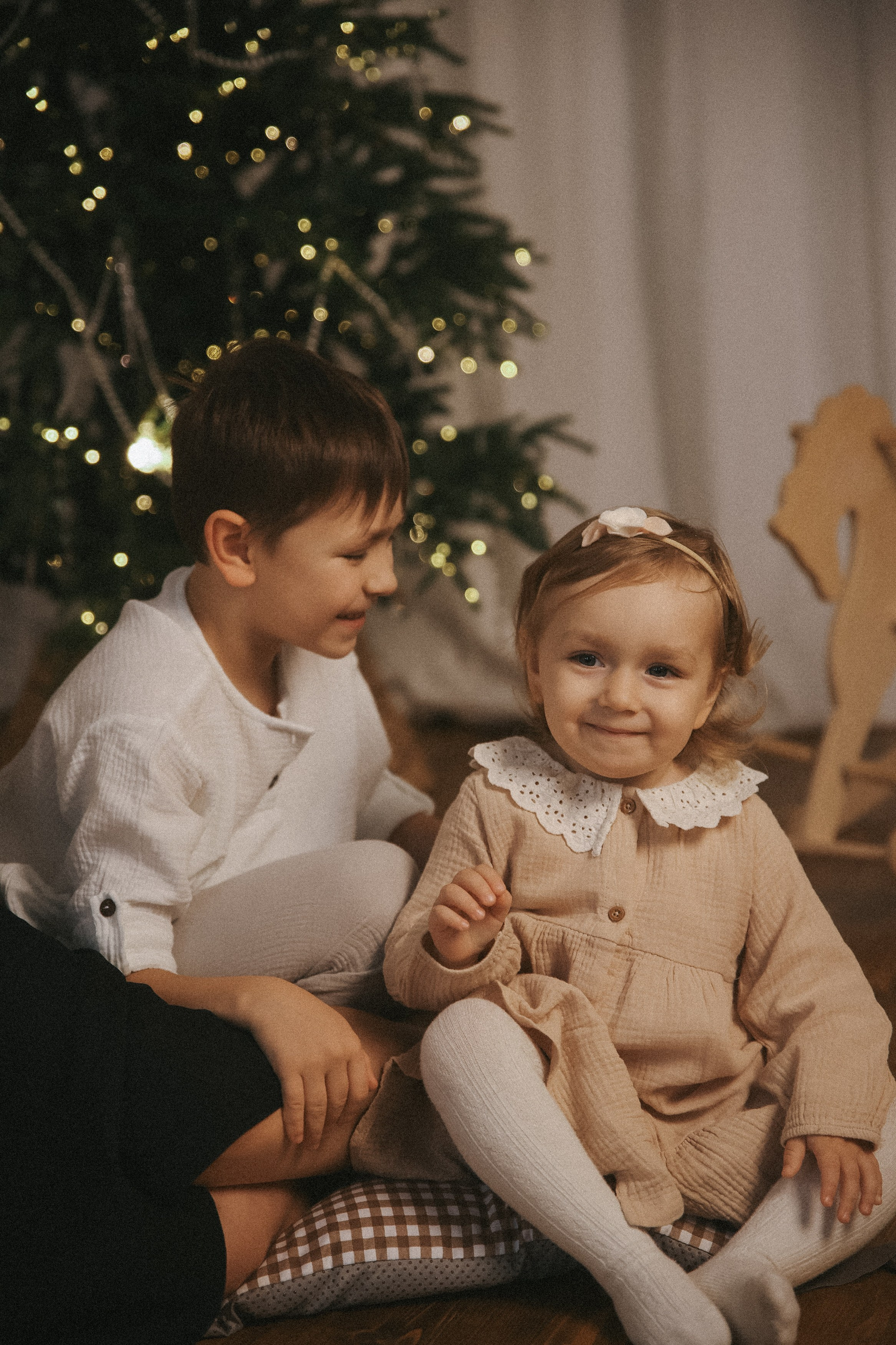 Новогодняя фотосессия во Владимире съемка на новый год фотосессия в студии. Фотограф Владимир Москва