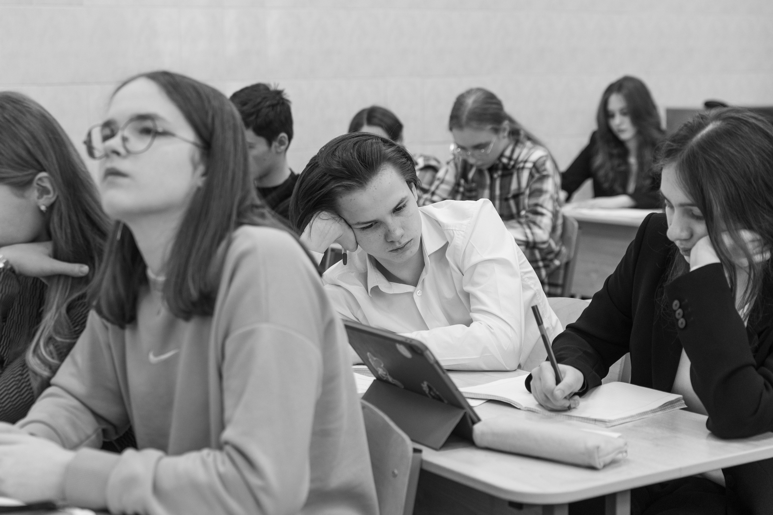 Репортаж с урока. Школьный фотограф в Москве Семенова Ирина