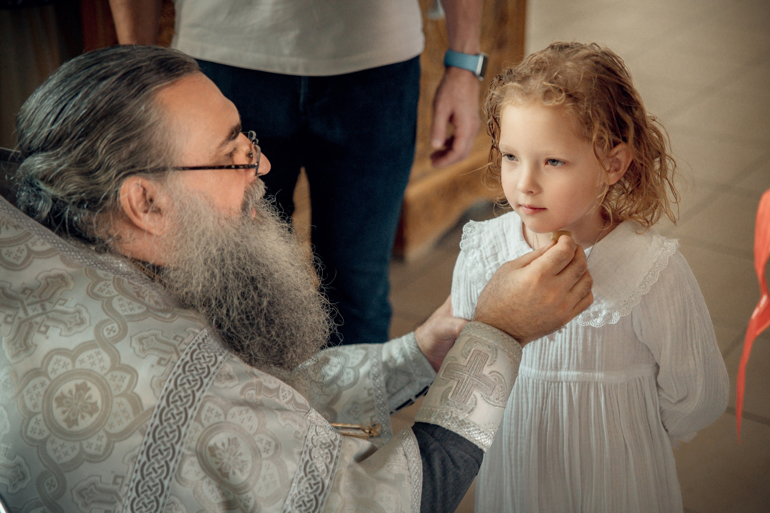 Таинство Крещения Арины, Церковь Всех Святых в Земле Российской г. Волгоград. Церковный, семейный и репортажный фотограф Волгоград, Волжский