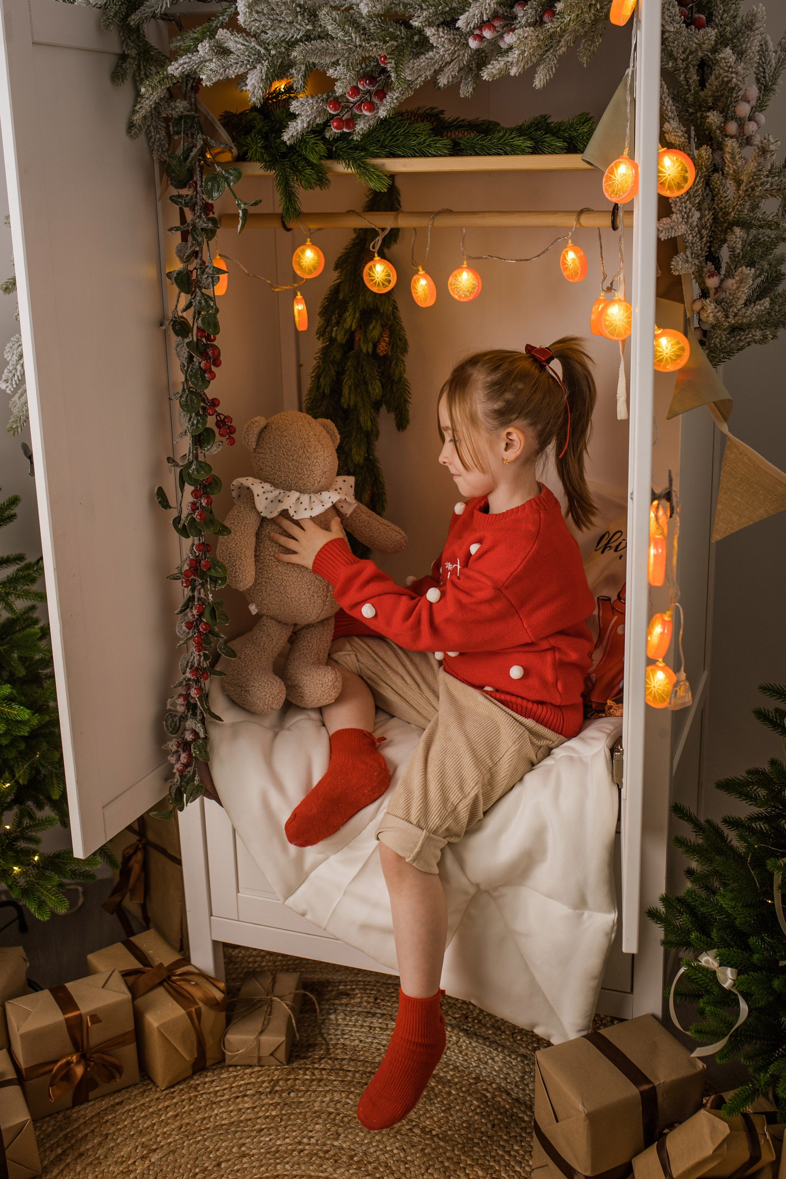 Новый год. Детский фотограф в Москве Маргарита Чубукова