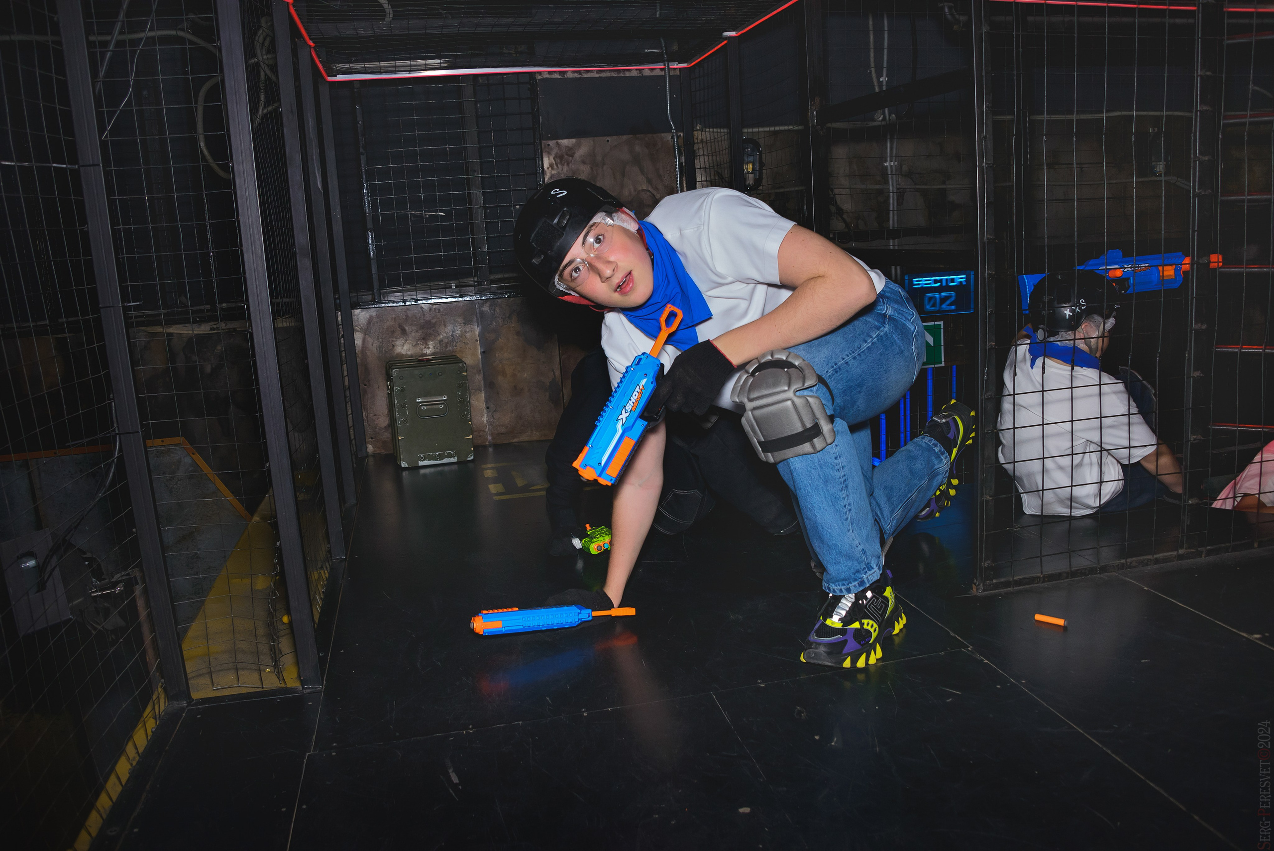 Нерф,  Детский день рождения, Лазертаг арена «Sтанция 2025», Москва. Ваш фотограф на праздник в Москве, Раменском, Жуковском, Люберцах