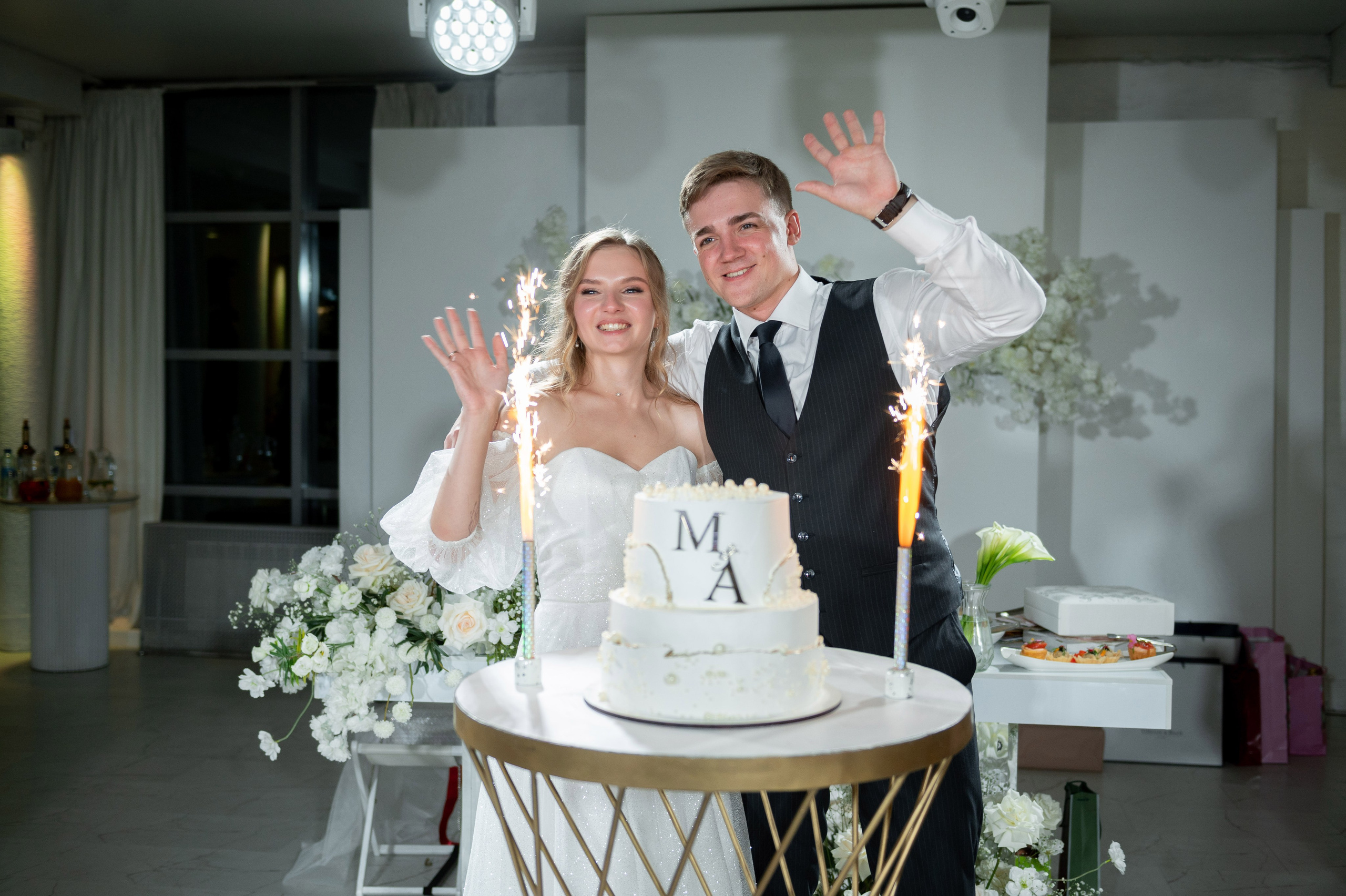 Анастасия и Михаил (Второй Дворец Бракосочетания на Фурштатской улице 52, фотосессия в Таврическом парке). Портретный, семейный и свадебный фотограф в Санкт-Петербурге и в Пушкине Ширяев Денис