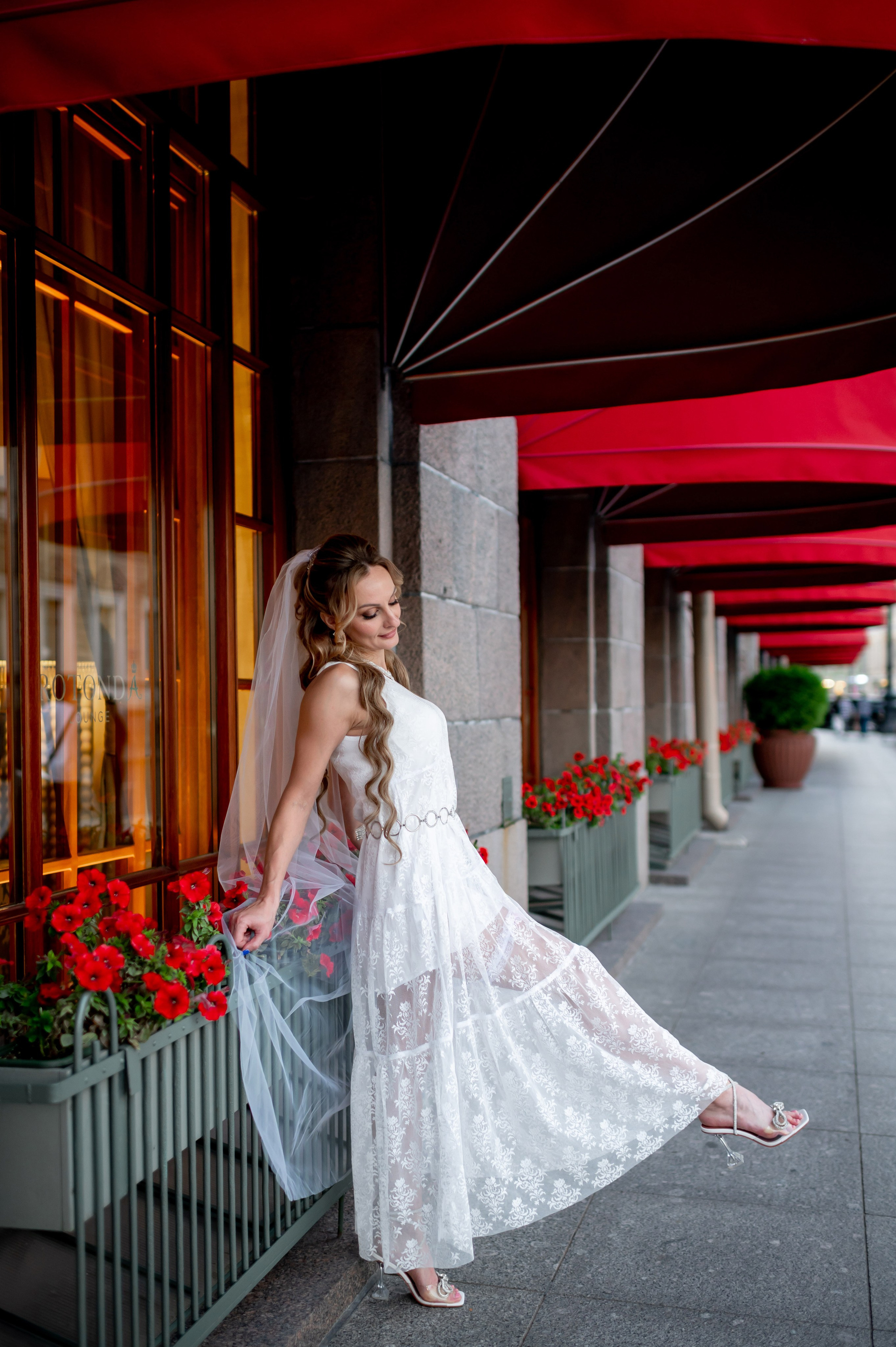 Екатерина и Андрей (свадебная фотосессия в вечернем Петербурге). Портретный, семейный и свадебный фотограф в Санкт-Петербурге и в Пушкине Ширяев Денис